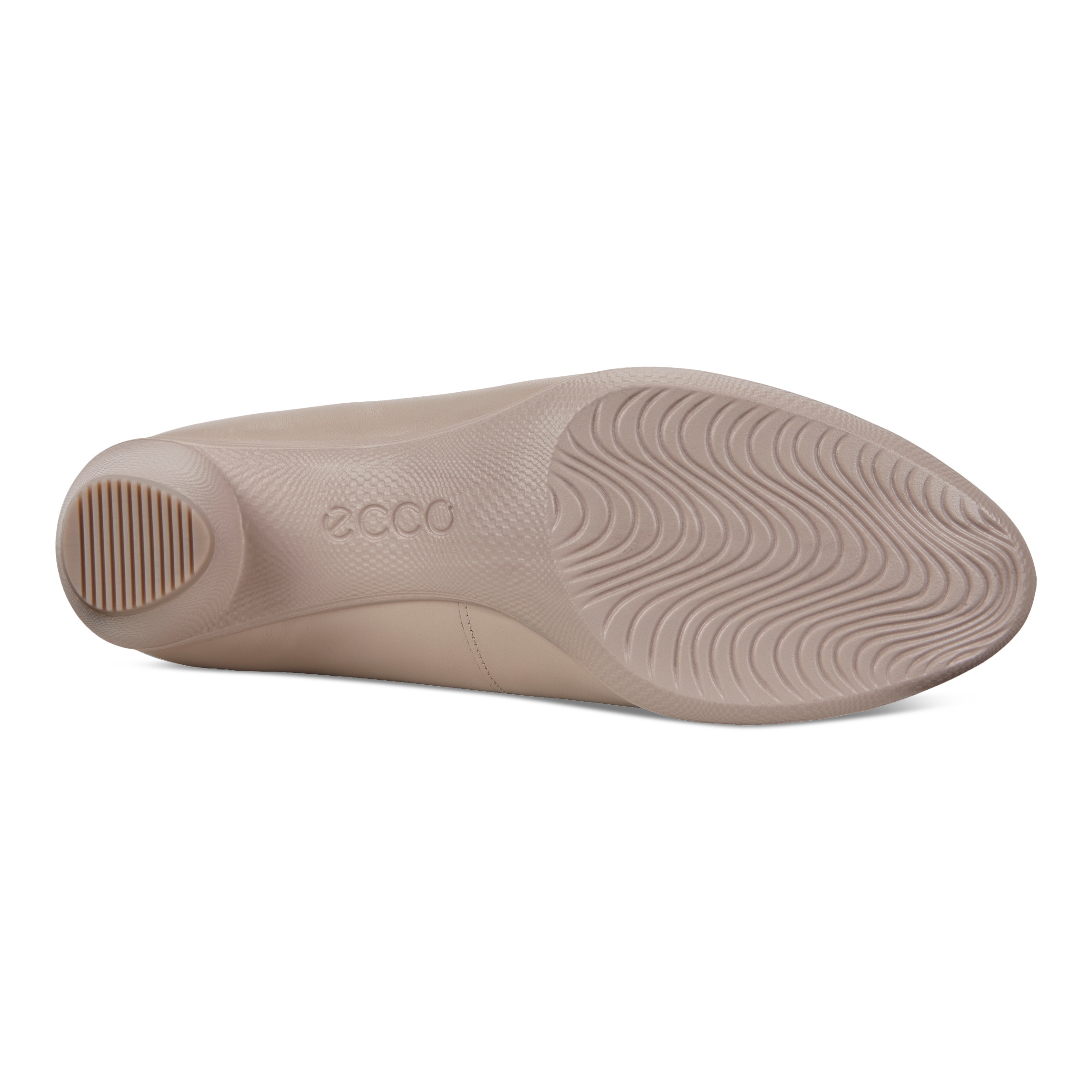ECCO Sculpted 45 ウィメンズ レザーブロックヒールパンプス