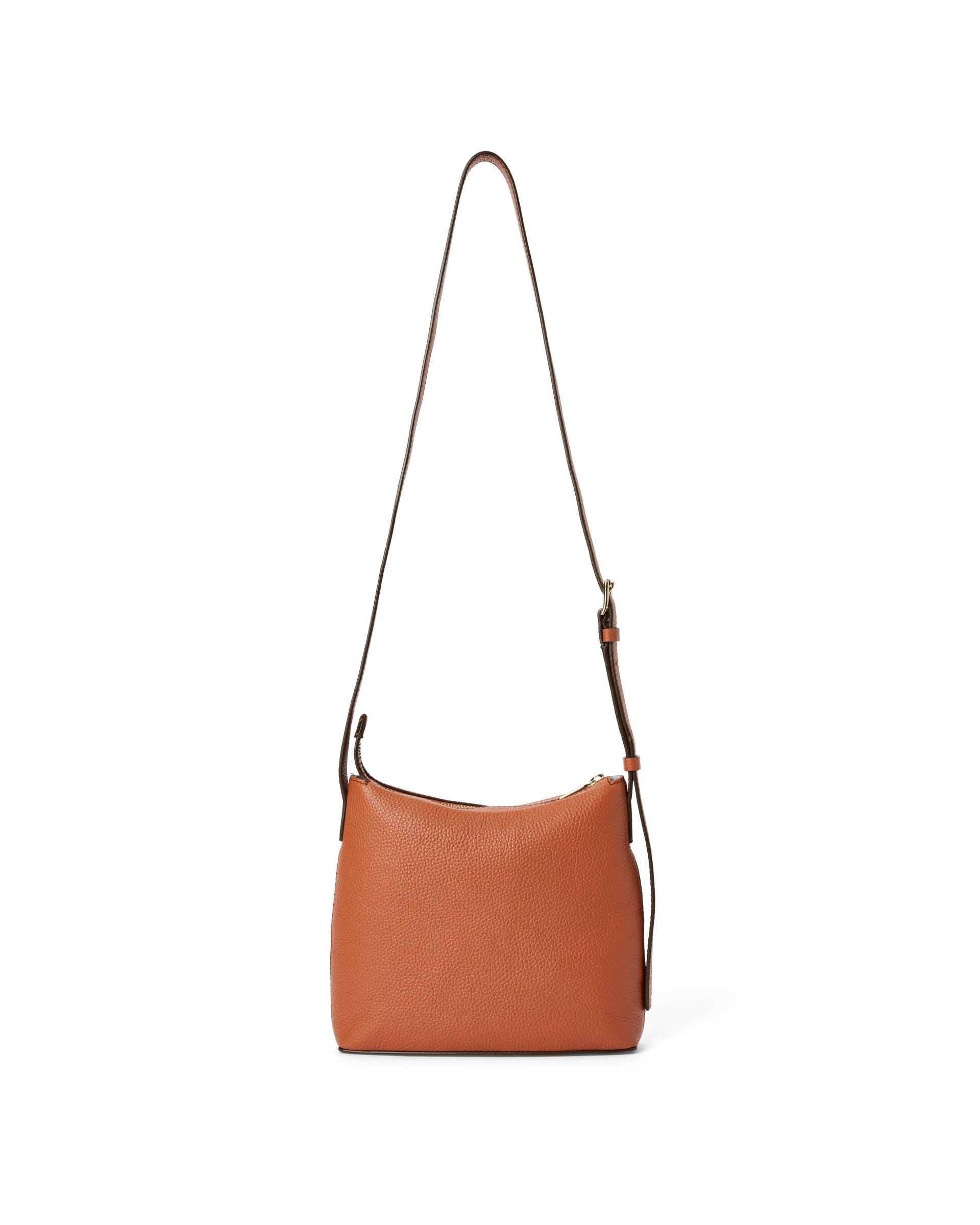 ECCO® COVE CROSSBODY Damen Umhängetasche aus Leder - Braun - Back
