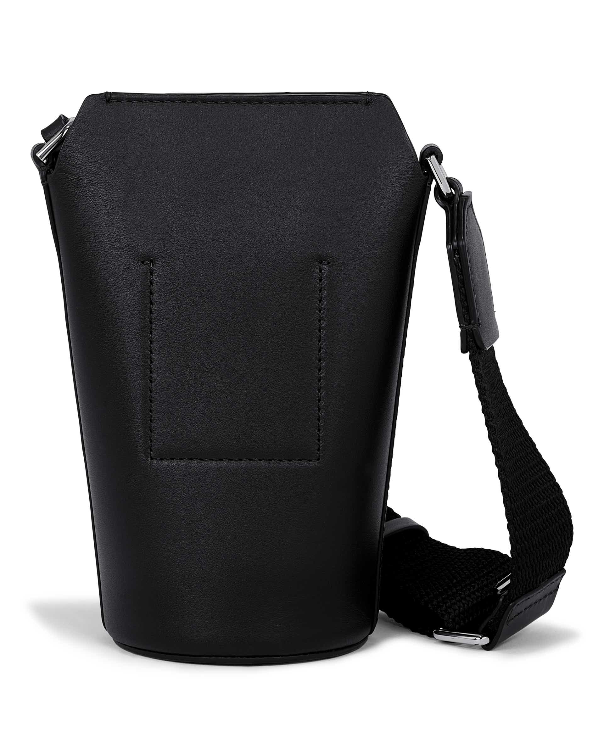 ECCO® Pot Leather Crossbody Bag - Black - Back