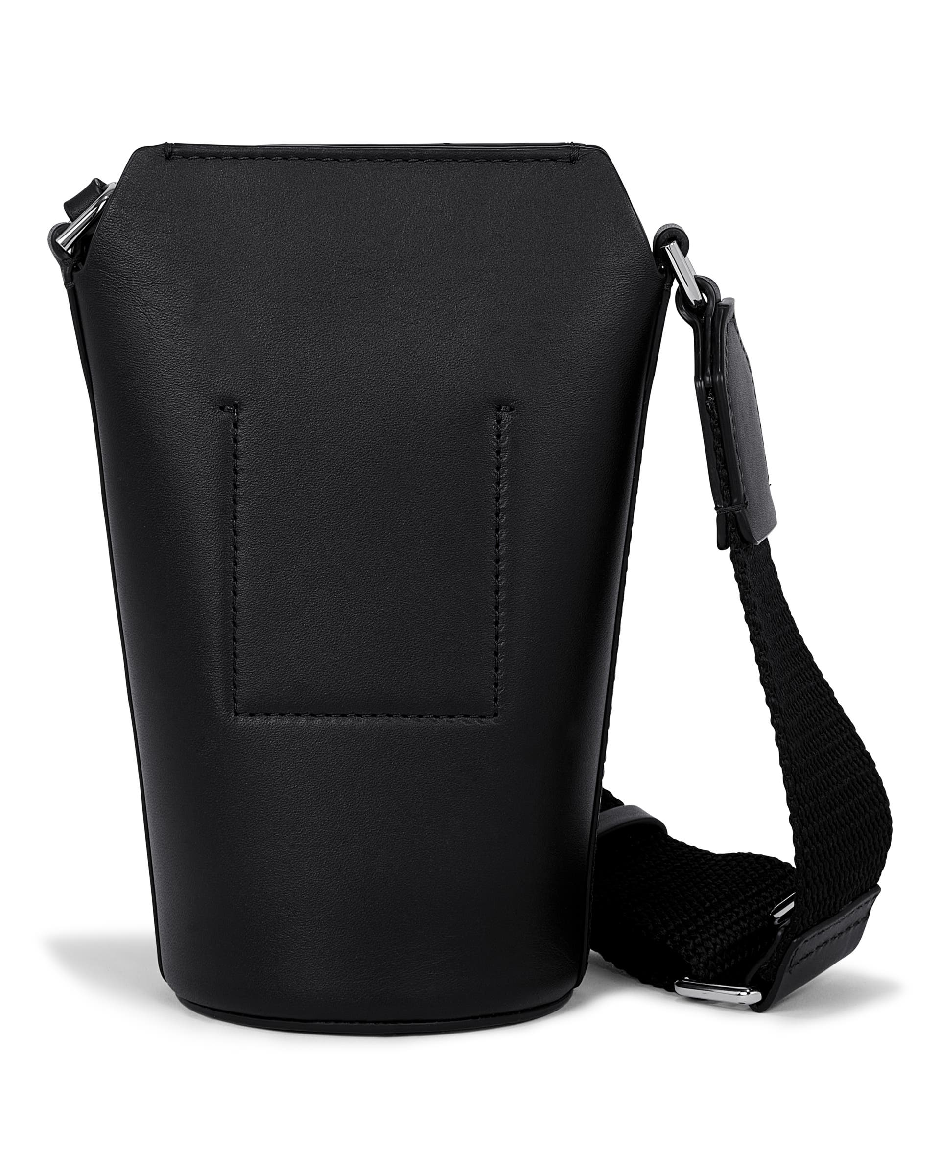 ECCO® Pot Leather Crossbody Bag - Black - Back