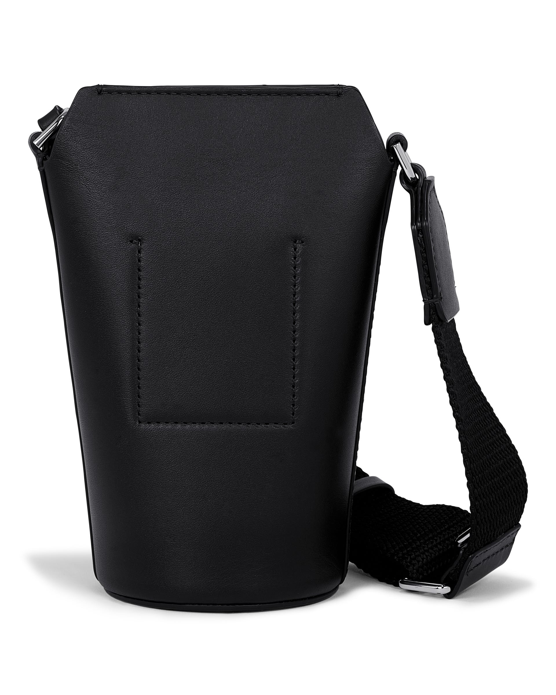 ECCO® Pot Leather Crossbody Bag - Black - Back