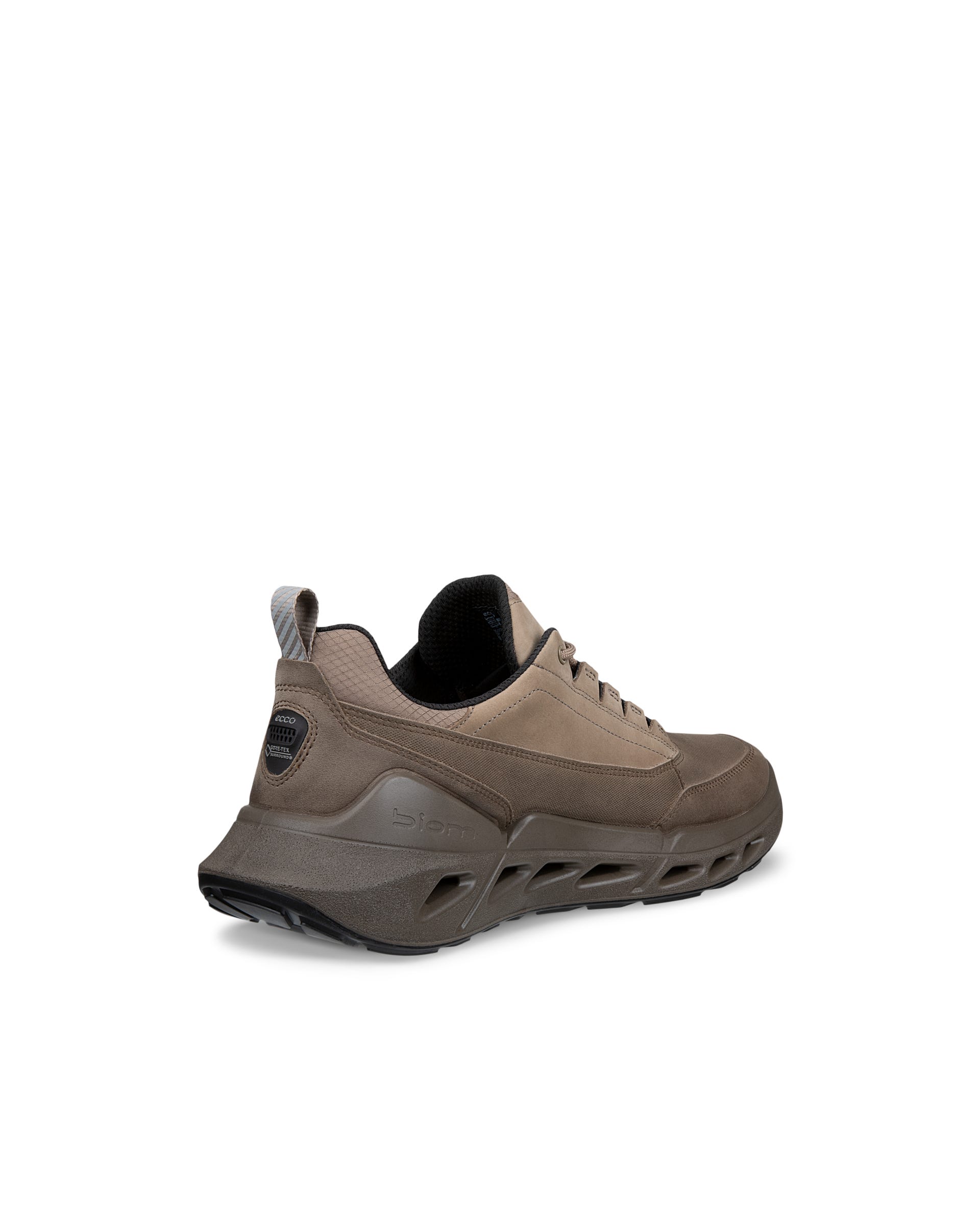 ECCO® BIOM 720 baskets en nubuck Gore-Tex pour homme - Beige - Back