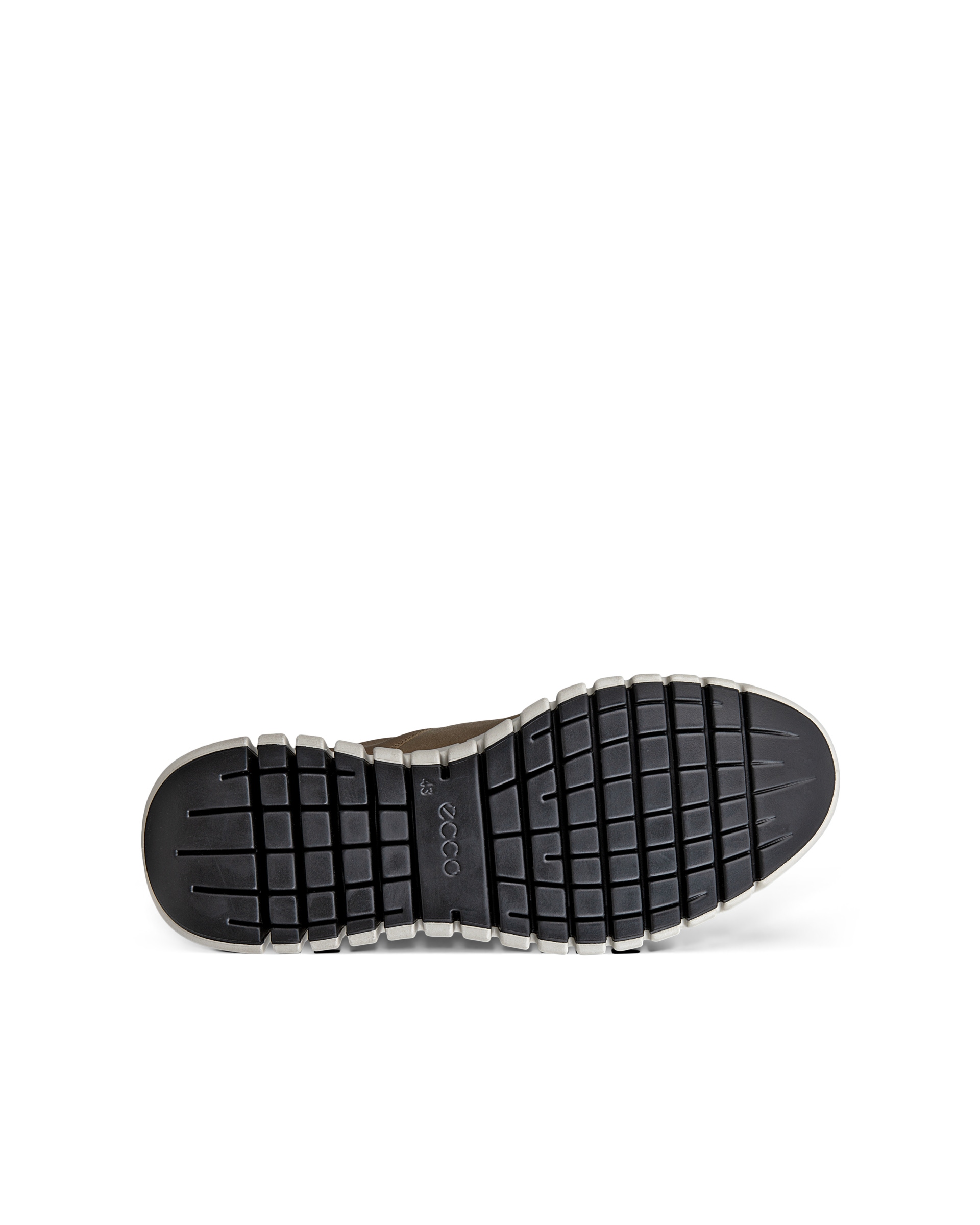 Pánská nubukové Gore-Tex tenisky ECCO® Gruuv - Hnědá - Sole