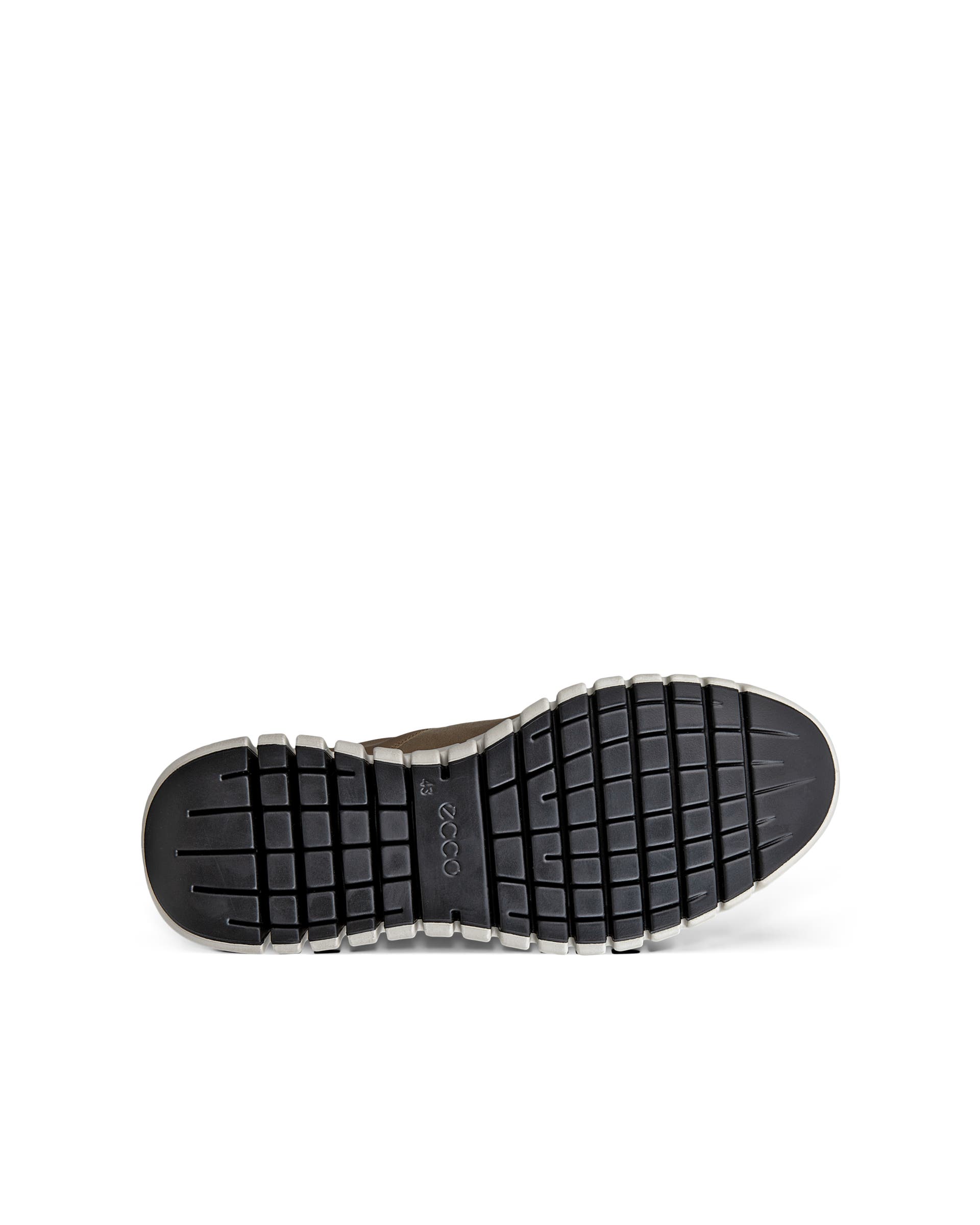 Men's ECCO® Gruuv Nubuck Gore-Tex Sneaker - Brown - Sole