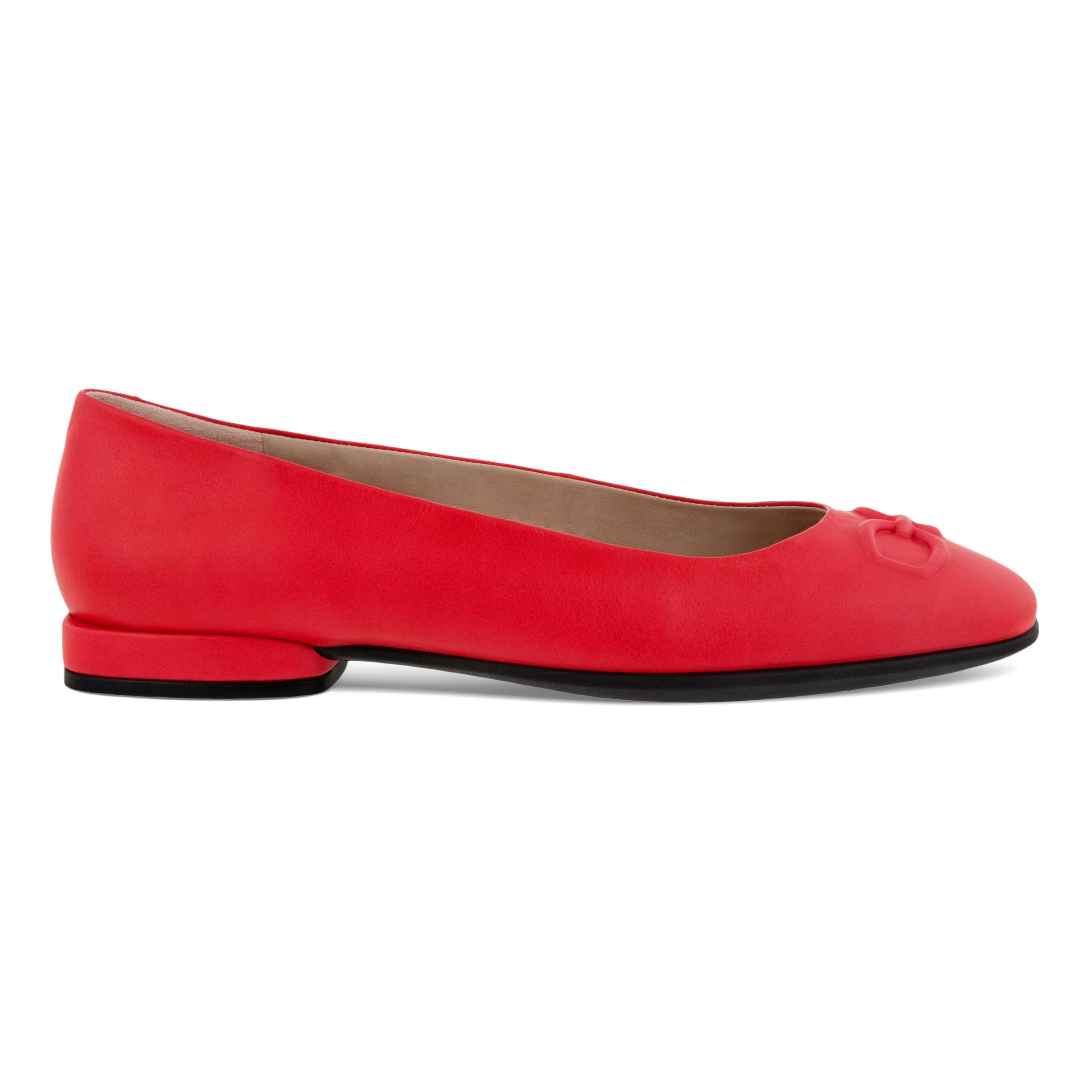 ECCO ANINE SQUARED Ballerinas - Red - Outside