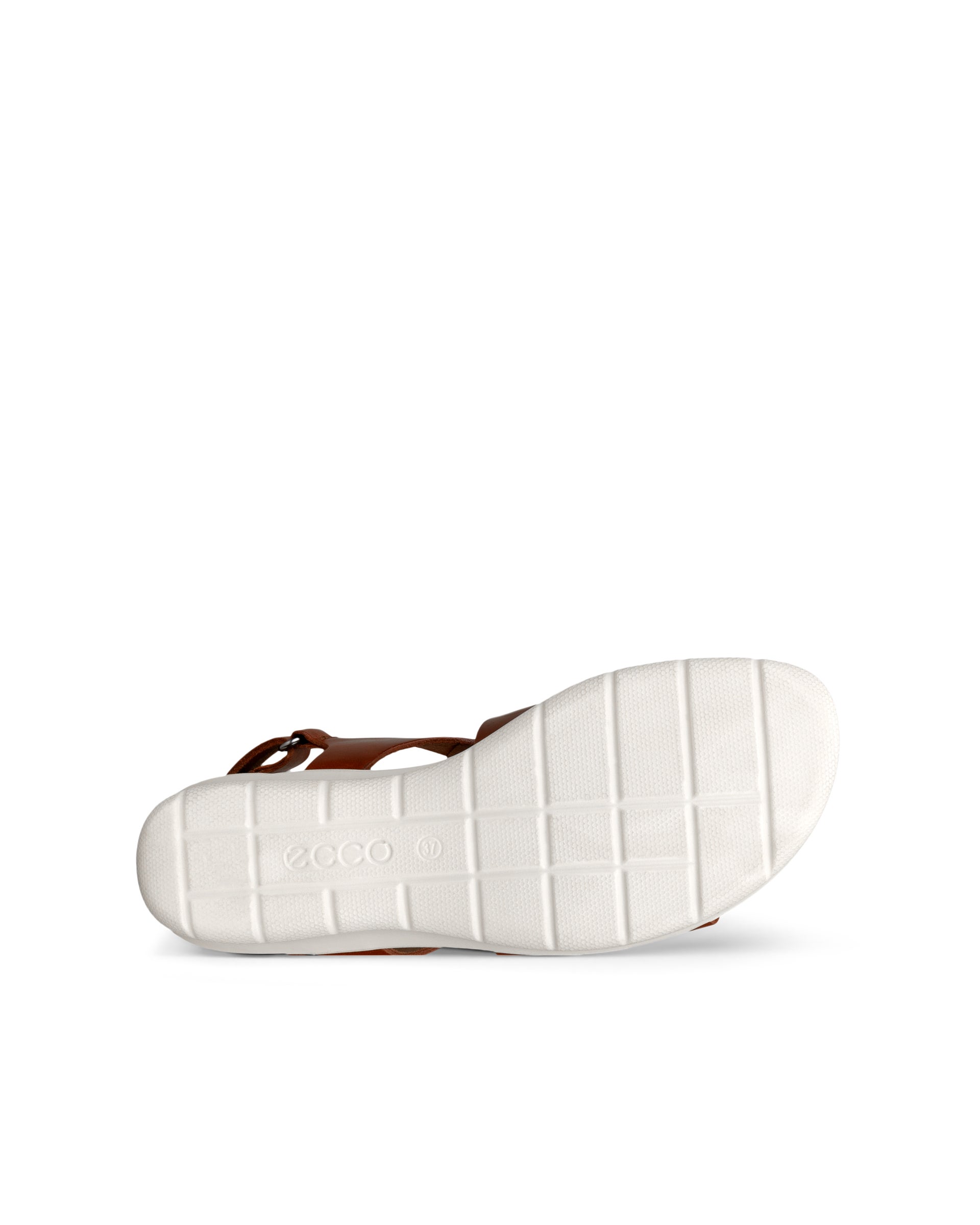 ECCO® Felicia Nubucksandal med kilklack dam - Brun - Sole