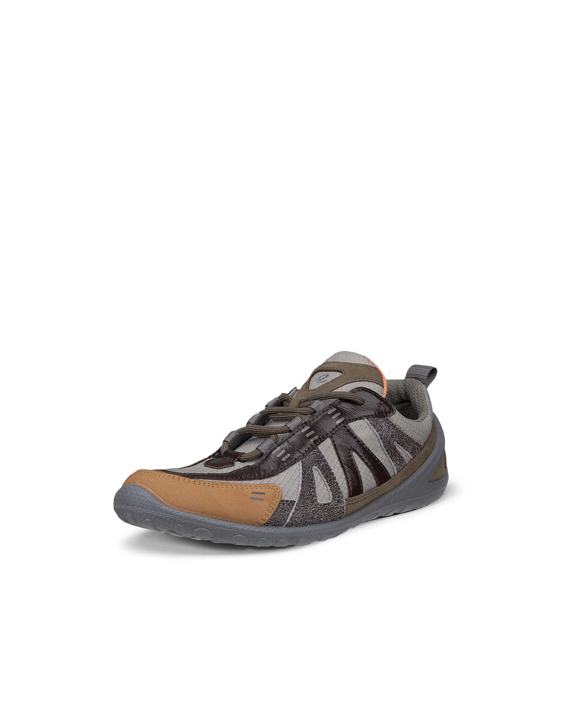 ECCO® BIOM Lite baskets de plein air en cuir pour femme - Gris - Main