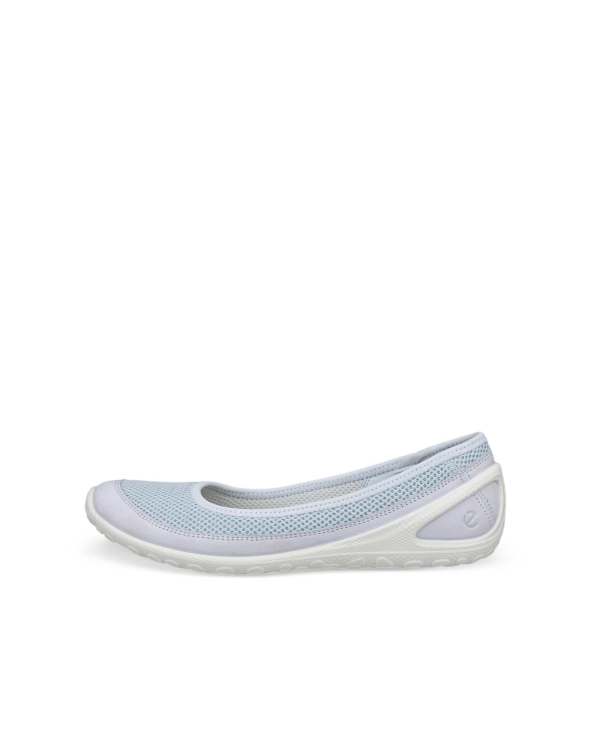 Ballerine textile féminine ECCO® BIOM LITE - Bleu - Outside