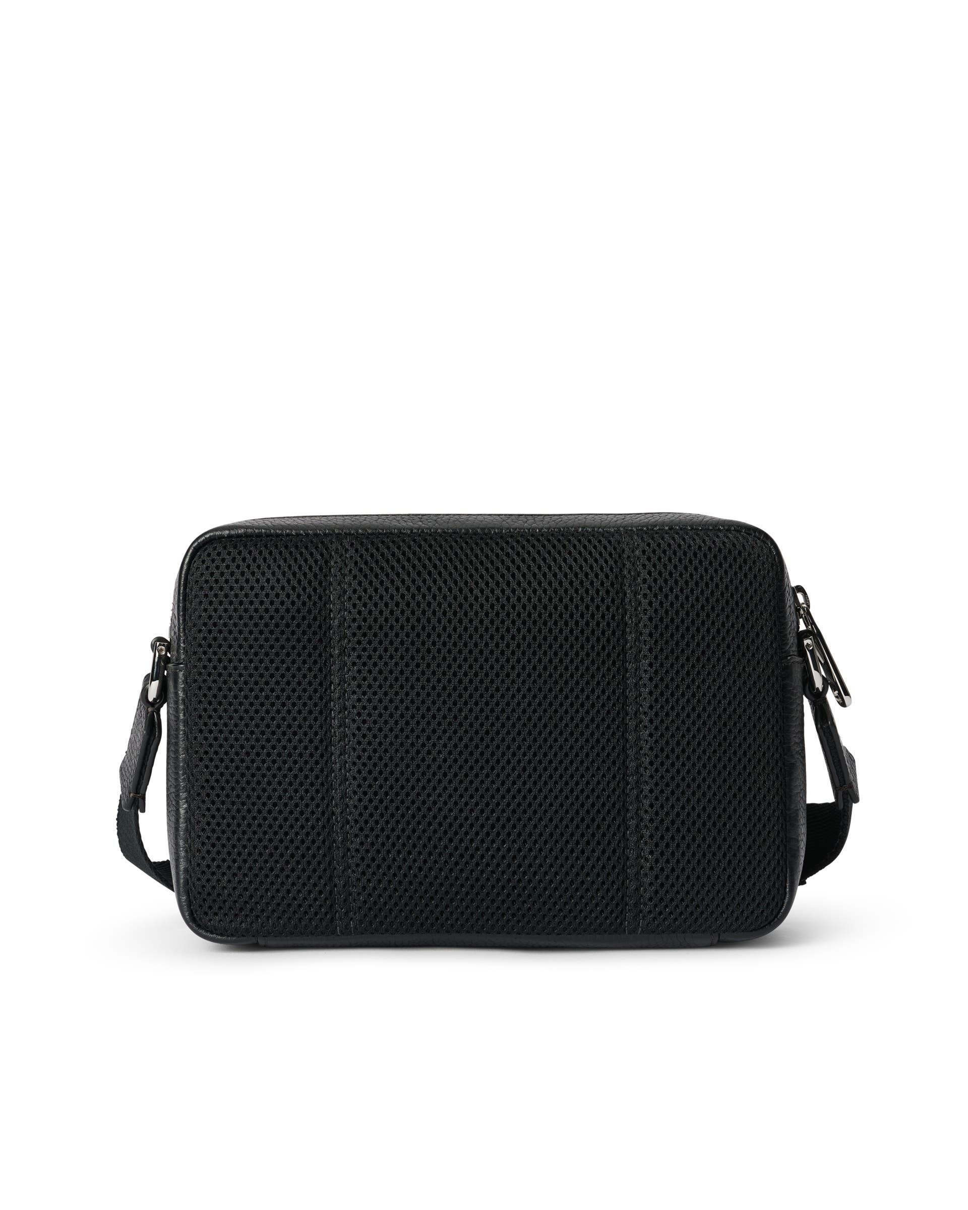 ECCO® Leather Camera Bag - Black - Back
