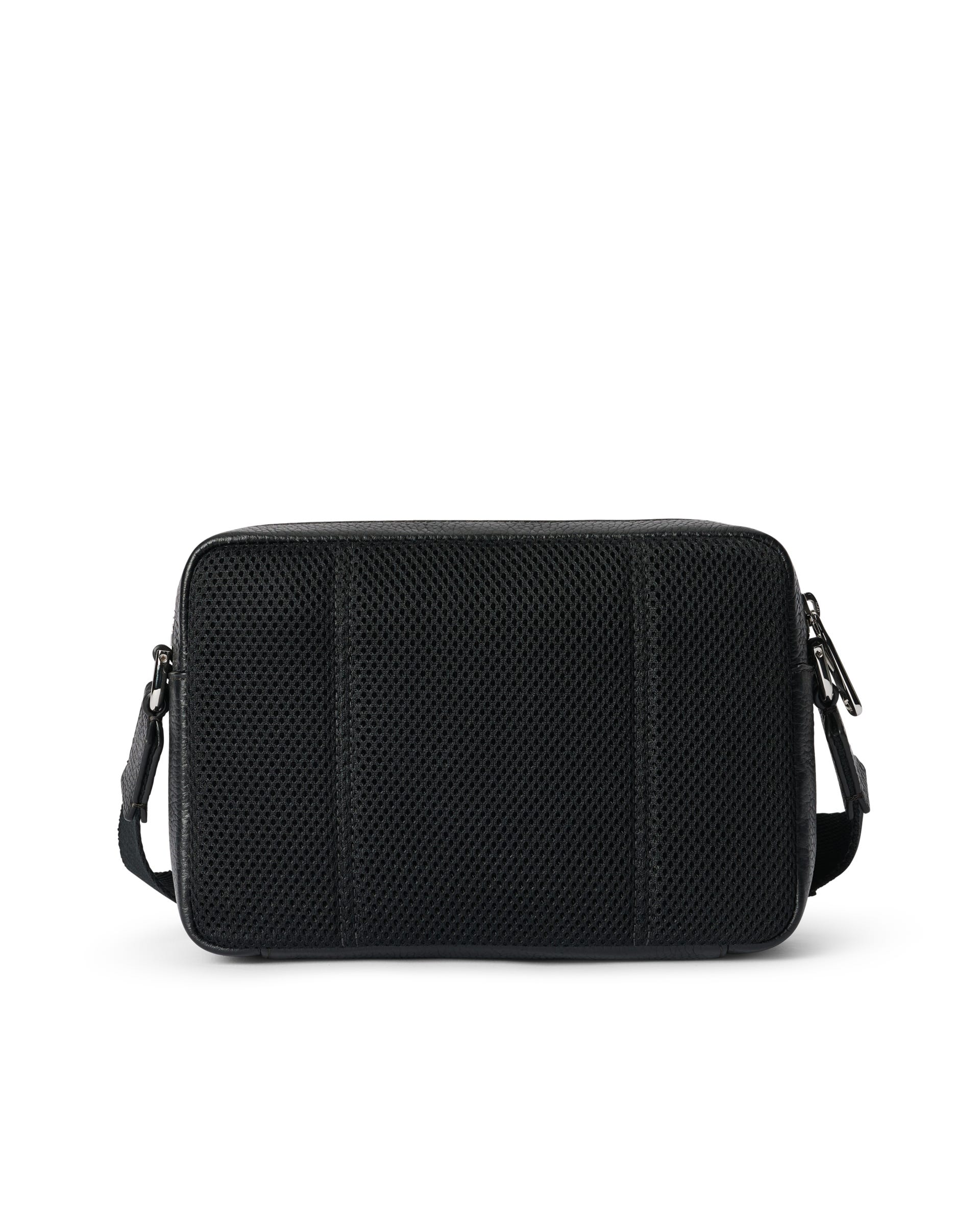 ECCO® Leather Camera Bag - Black - Back
