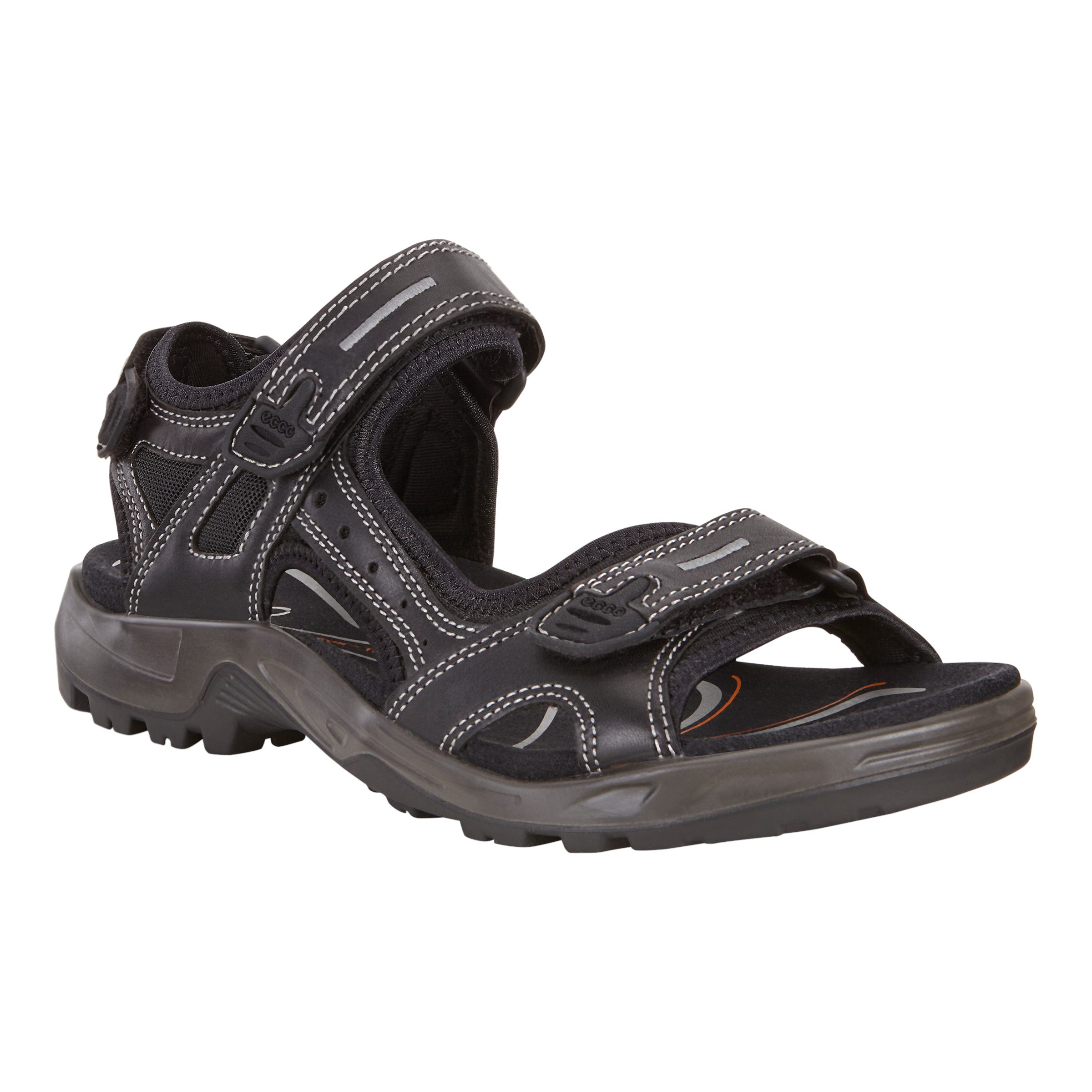 ECCO YUCATAN M SANDAL OIL - Black - Main