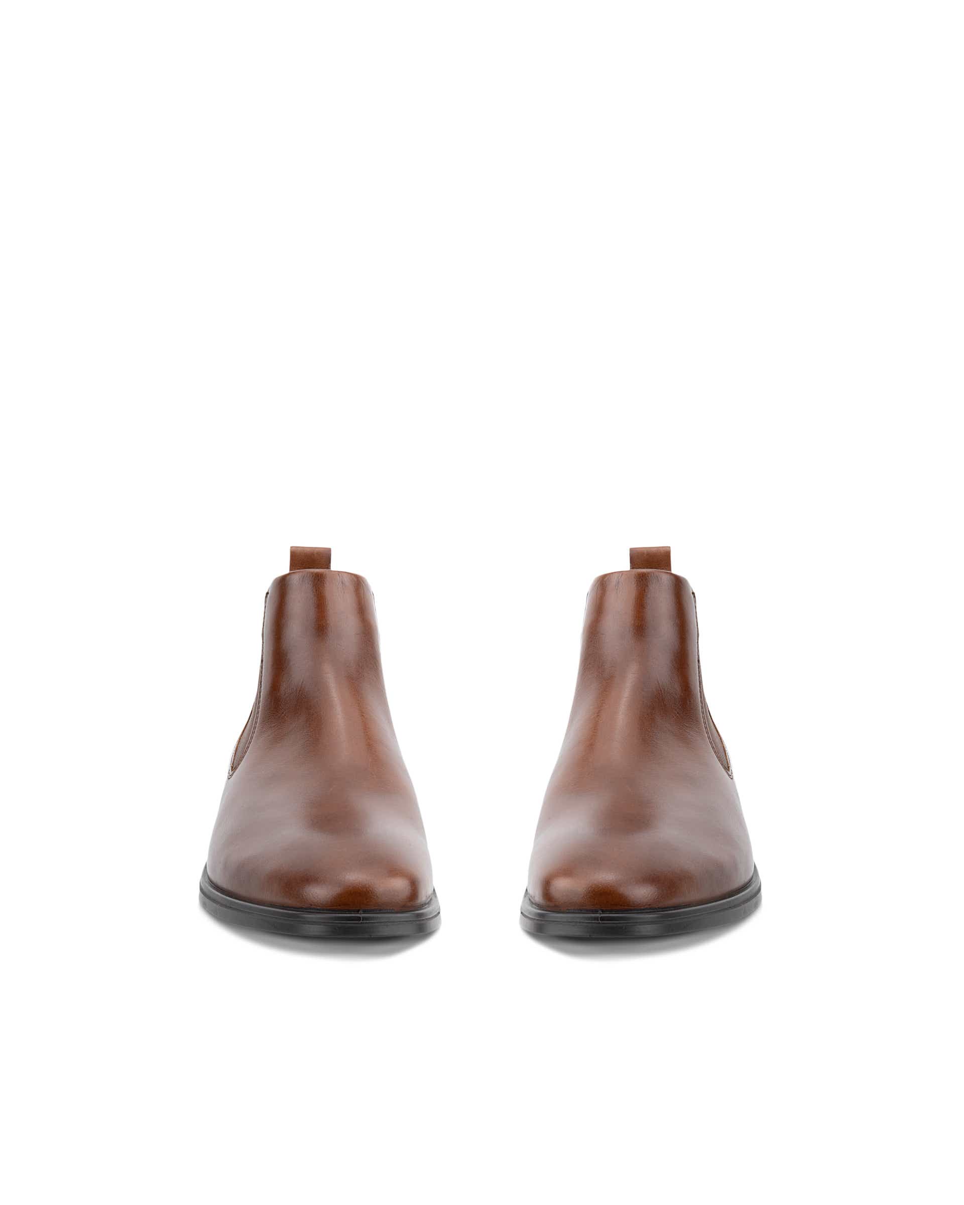 ECCO® MELBOURNE Herren Chelsea Boot aus Leder - Braun - Front pair
