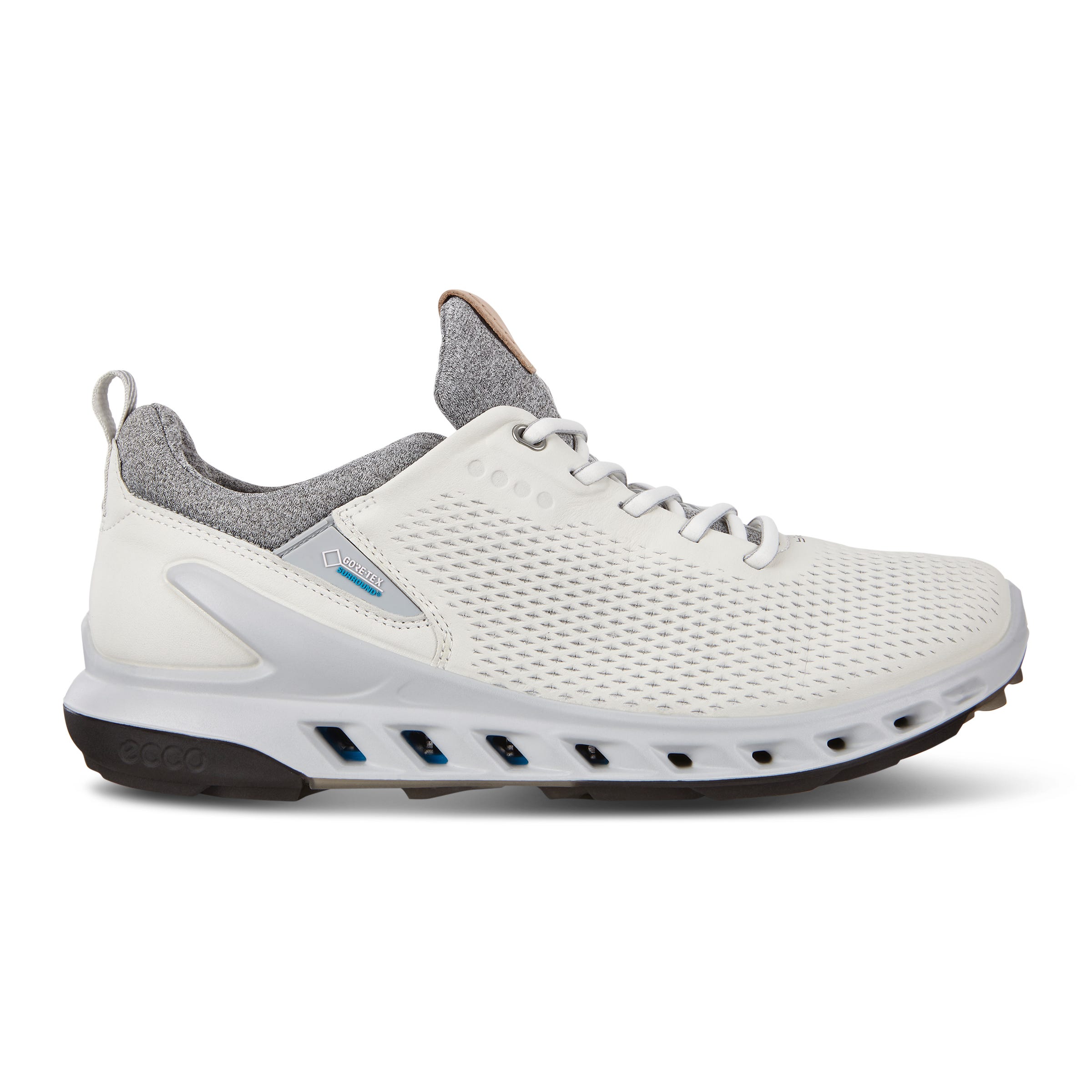 ECCO Men's BIOM Cool Pro GTX Golf Shoes - White - Outside