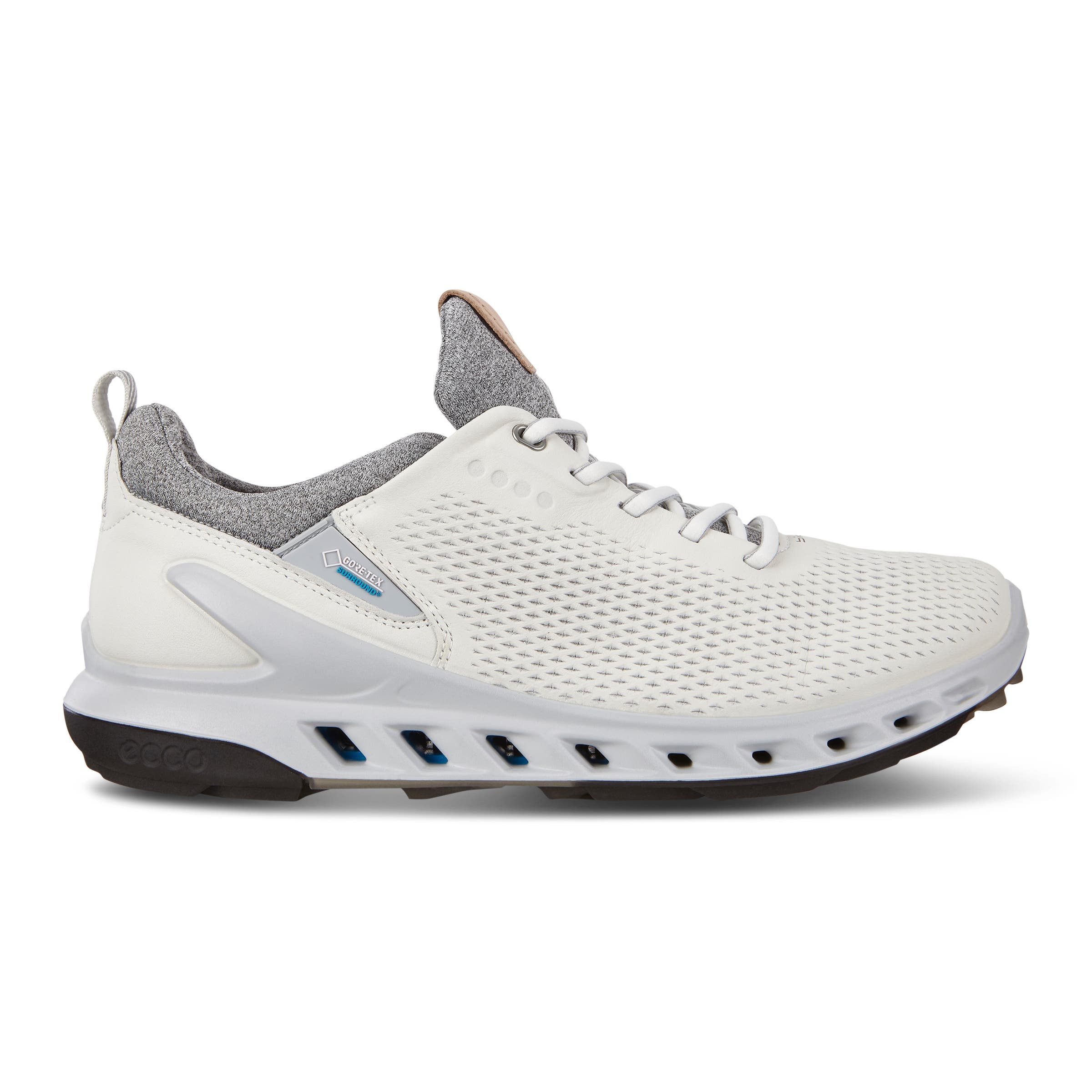ECCO Men's BIOM Cool Pro GTX Golf Shoes - White - Outside
