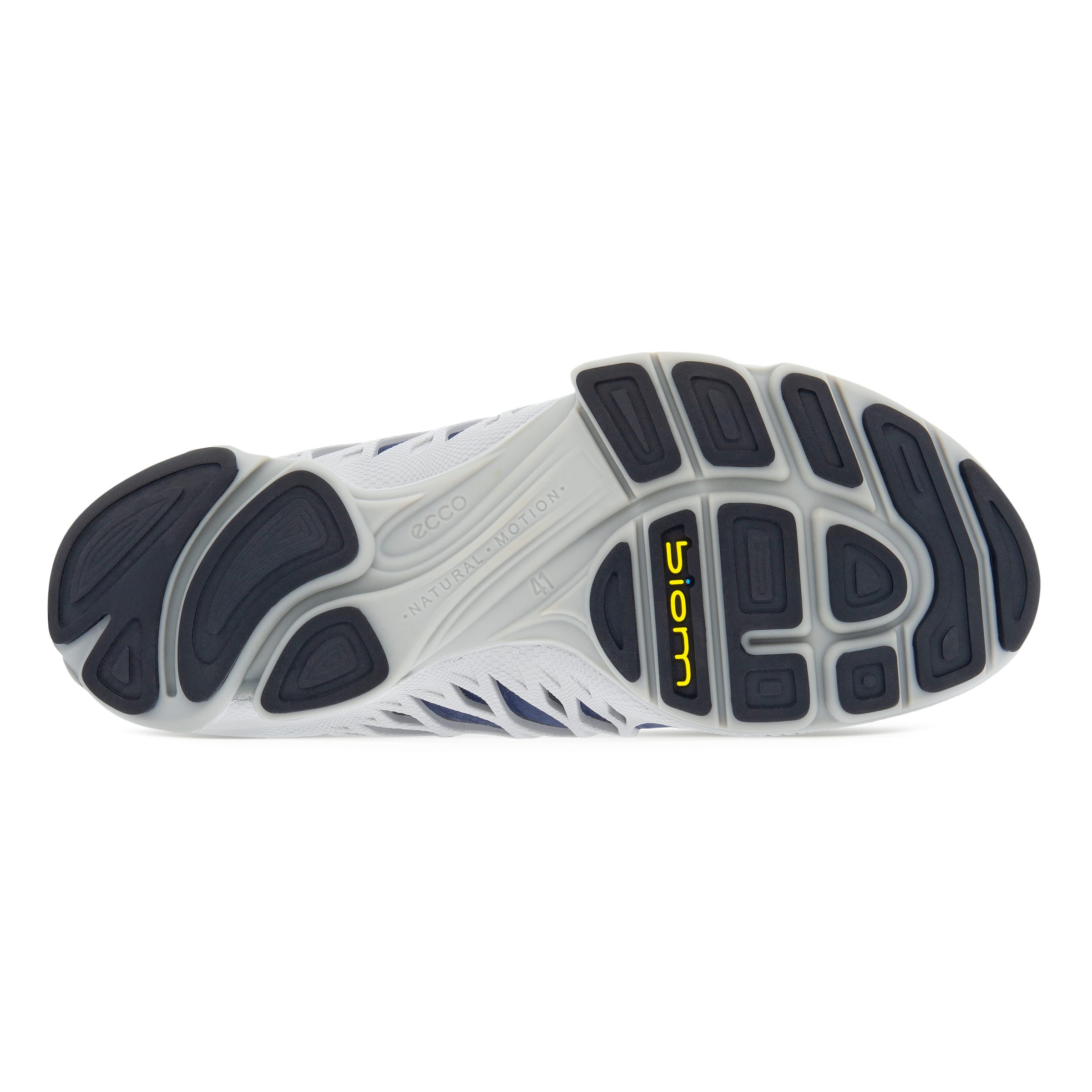 ECCO BIOM AEX Low メンズ ヌバックアウトドアスニーカー - ブルー - Sole