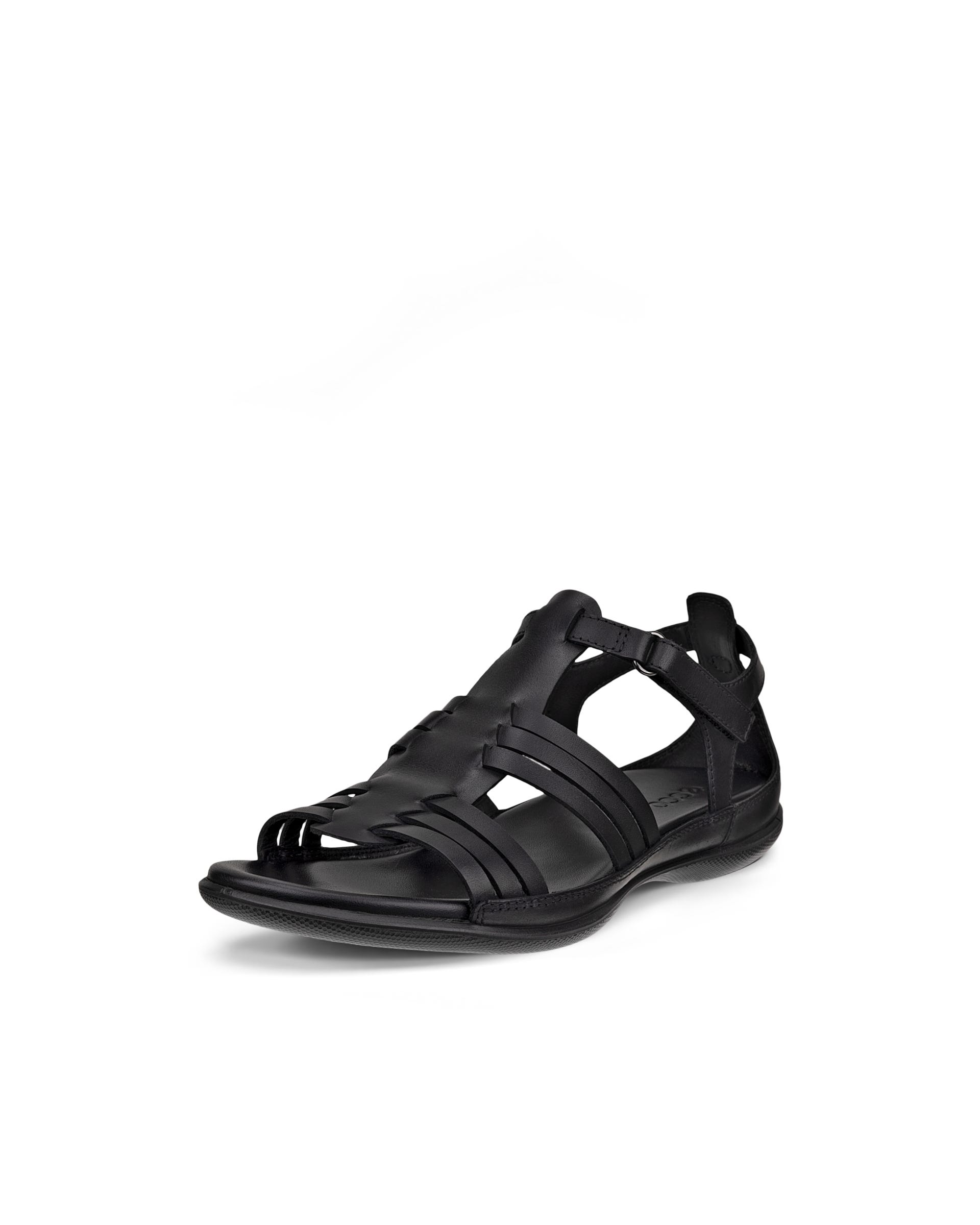 Women's ECCO® Flash Leather Flat Sandal