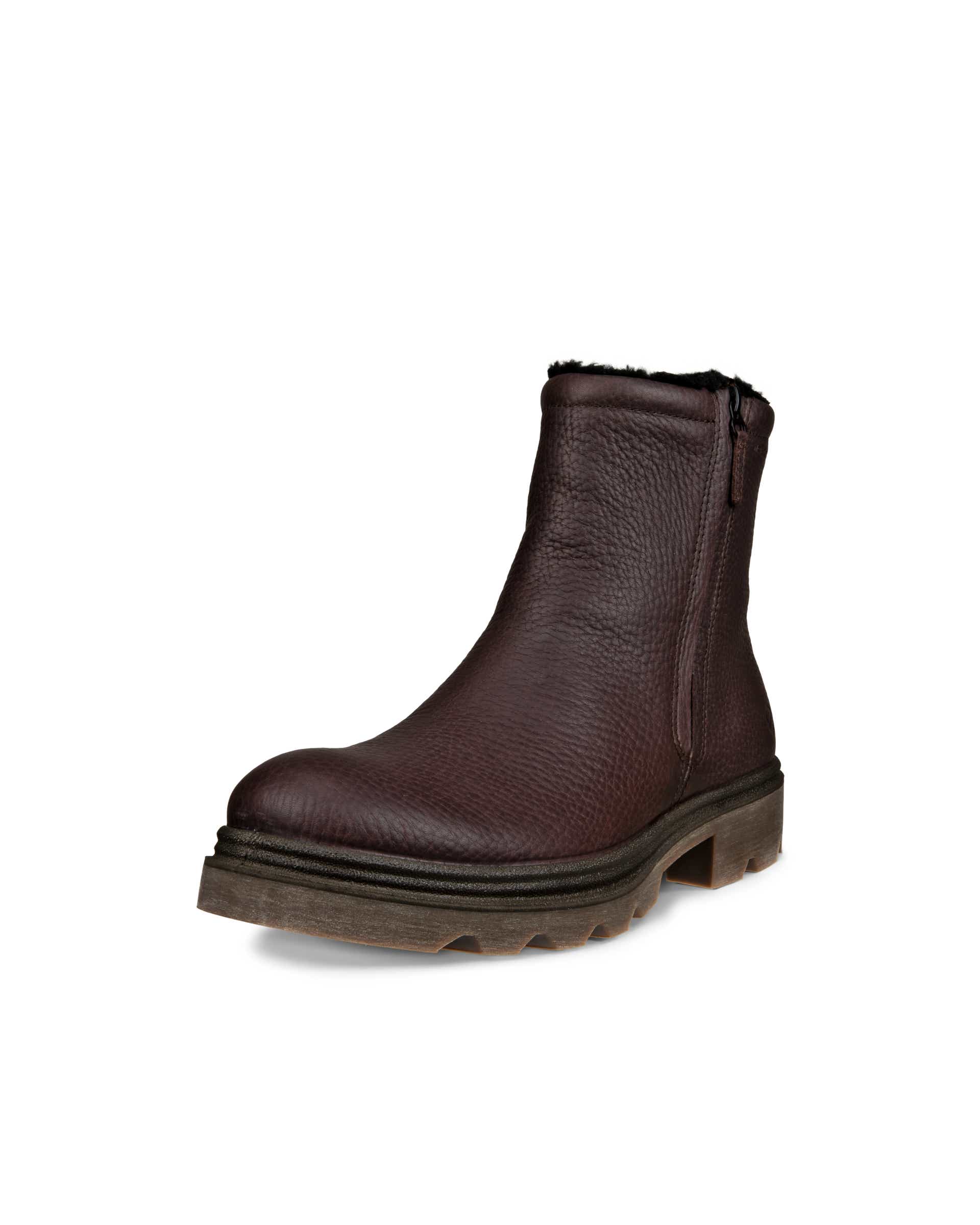 Botas impermeables de piel ECCO® Grainer para hombre - Marrón - Main