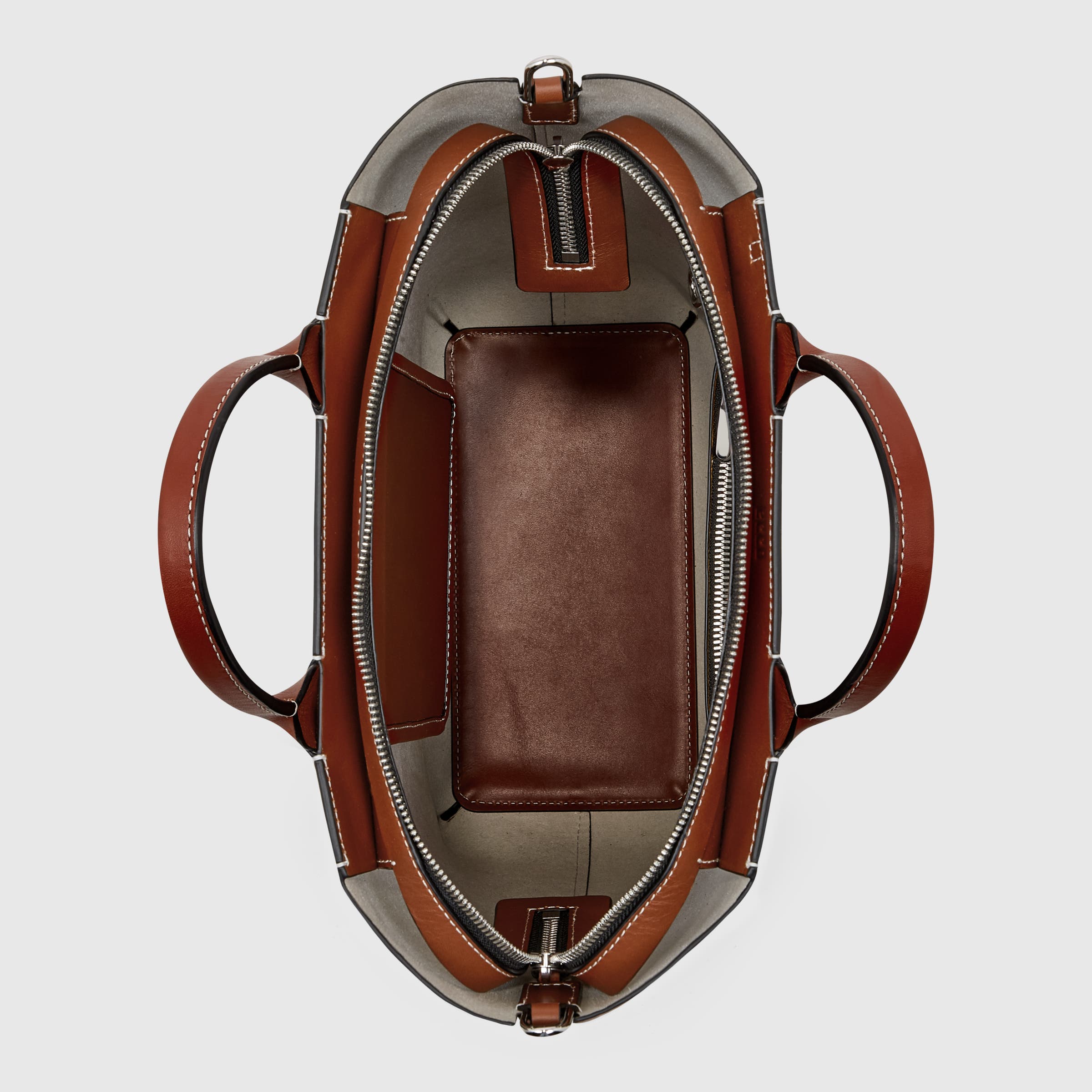 ECCO® E Leather Tote Bag - Red - Birdeye