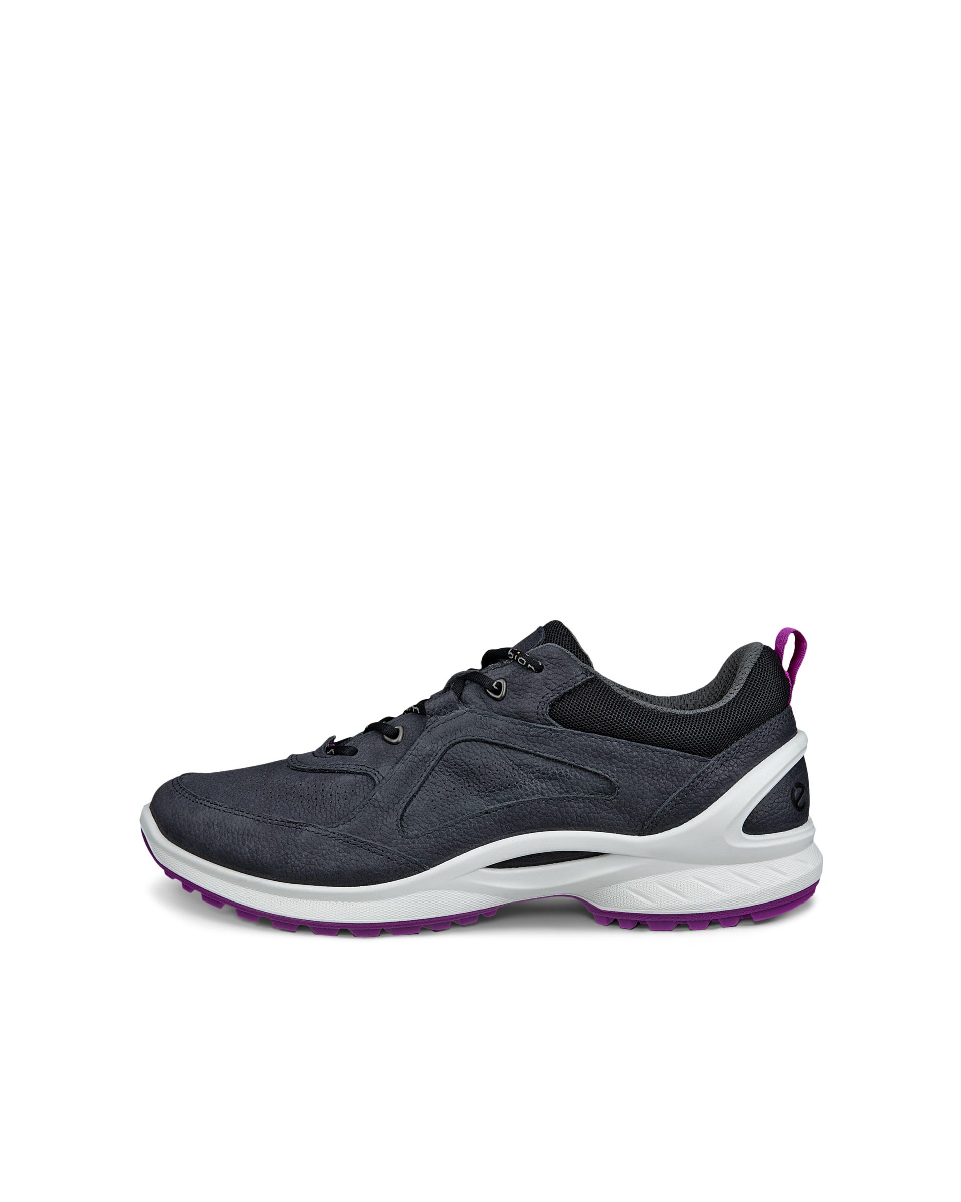 Women's ECCO® Biom Energi Nubuck Outdoor Sneaker - Black - Outside