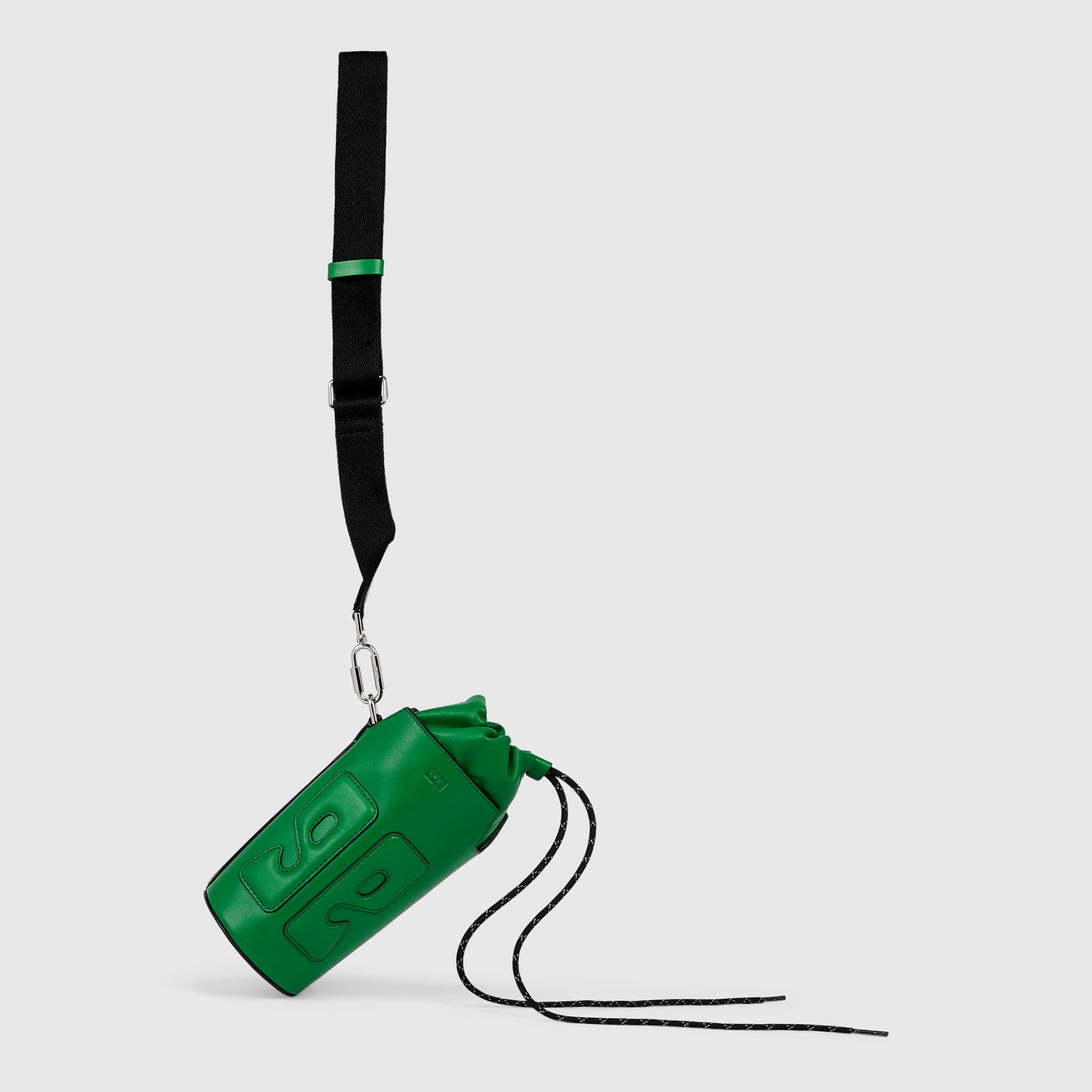 ECCO® E Leather Sling Double E Bag - Green - Main