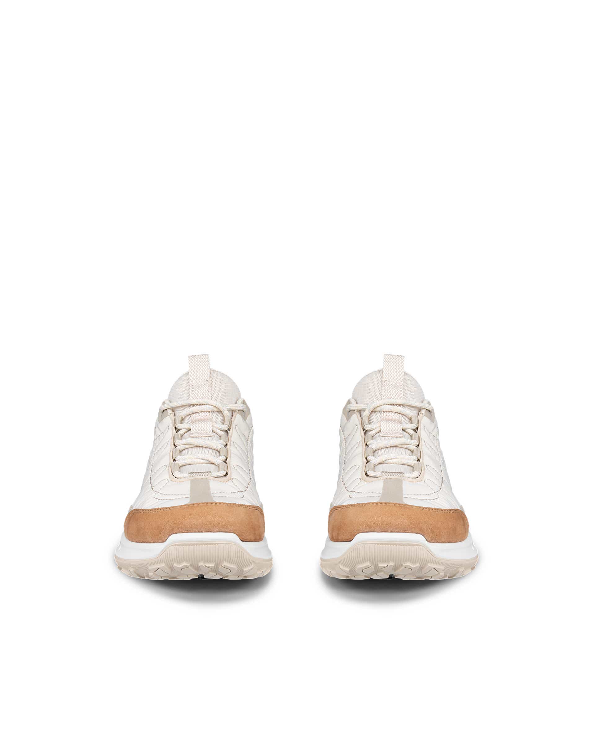 ECCO® ULT-TRN Damen Outdoor-Schuh aus Textil - Beige - Front pair