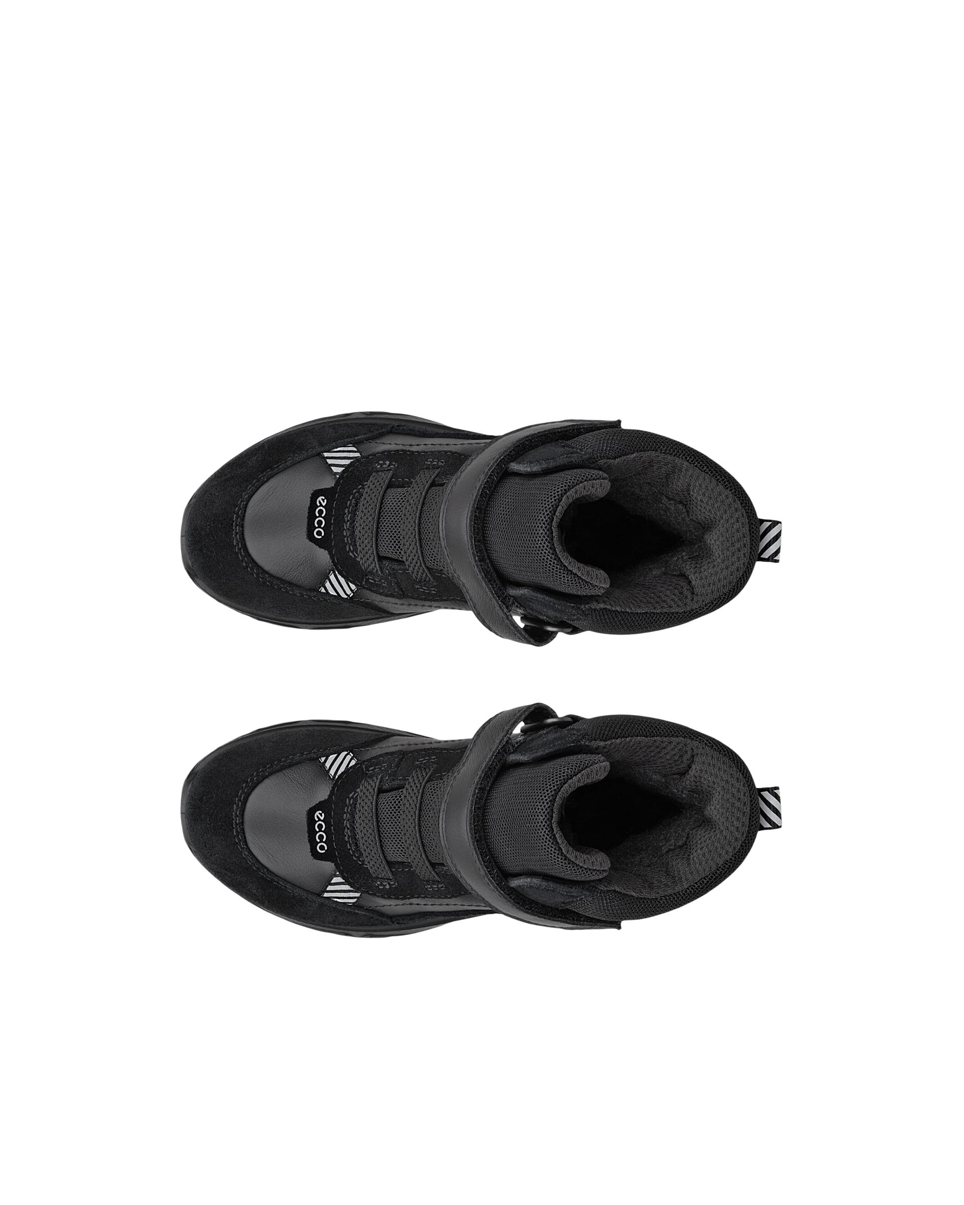 ECCO® RECEPTOR XP K ūdensizturīgi zamšādas ziemas zābaki bērniem - Melns - Outside
