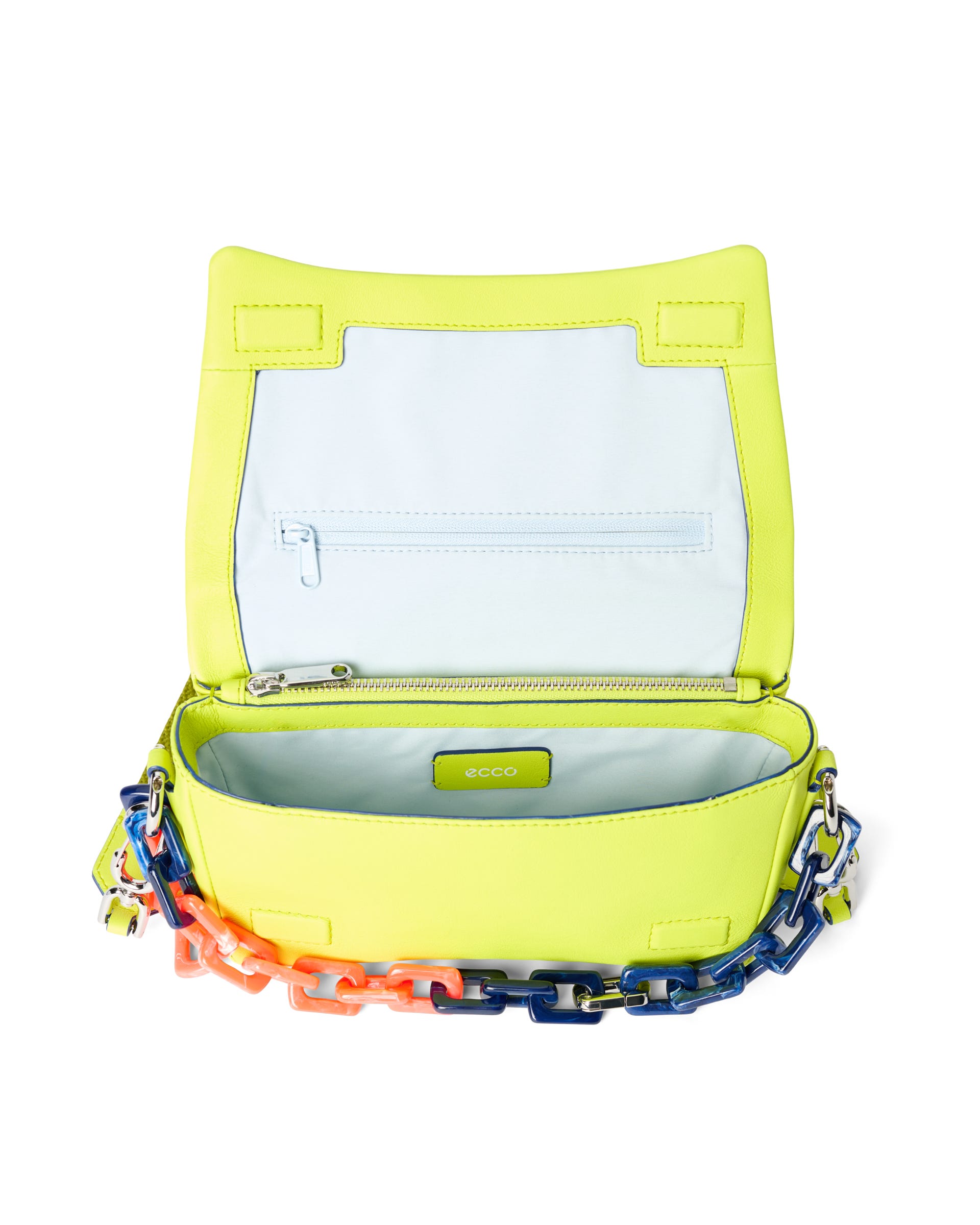 ECCO® Medium Chain Soft Leather Pinch Crossbody and Shoulder