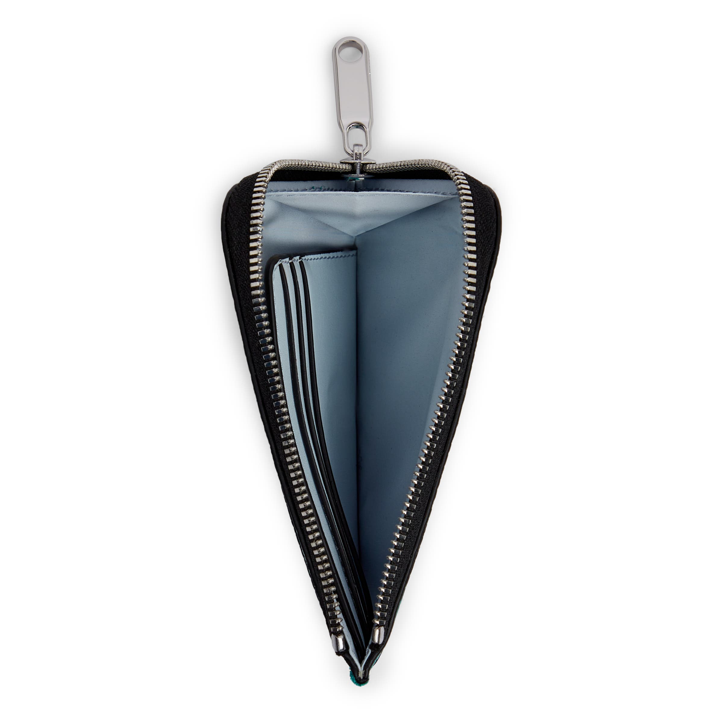 ECCO WALLET CARD CASE ZIPPED - Blue - Birdeye