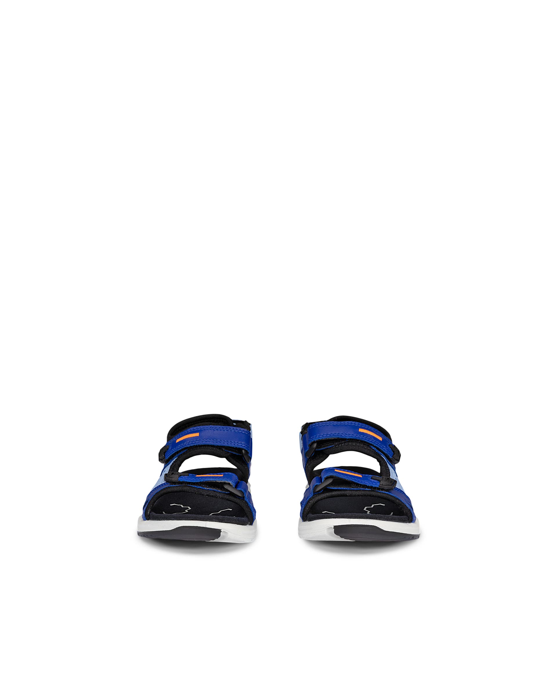 Sandalias de piel para caminar ECCO® X-Trinsic para niño/a - Azul - Front pair