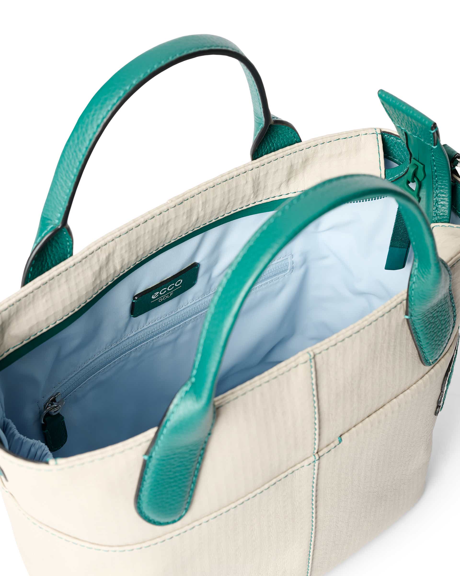 ECCO® Golf sac cabas cuir - Beige - Inside