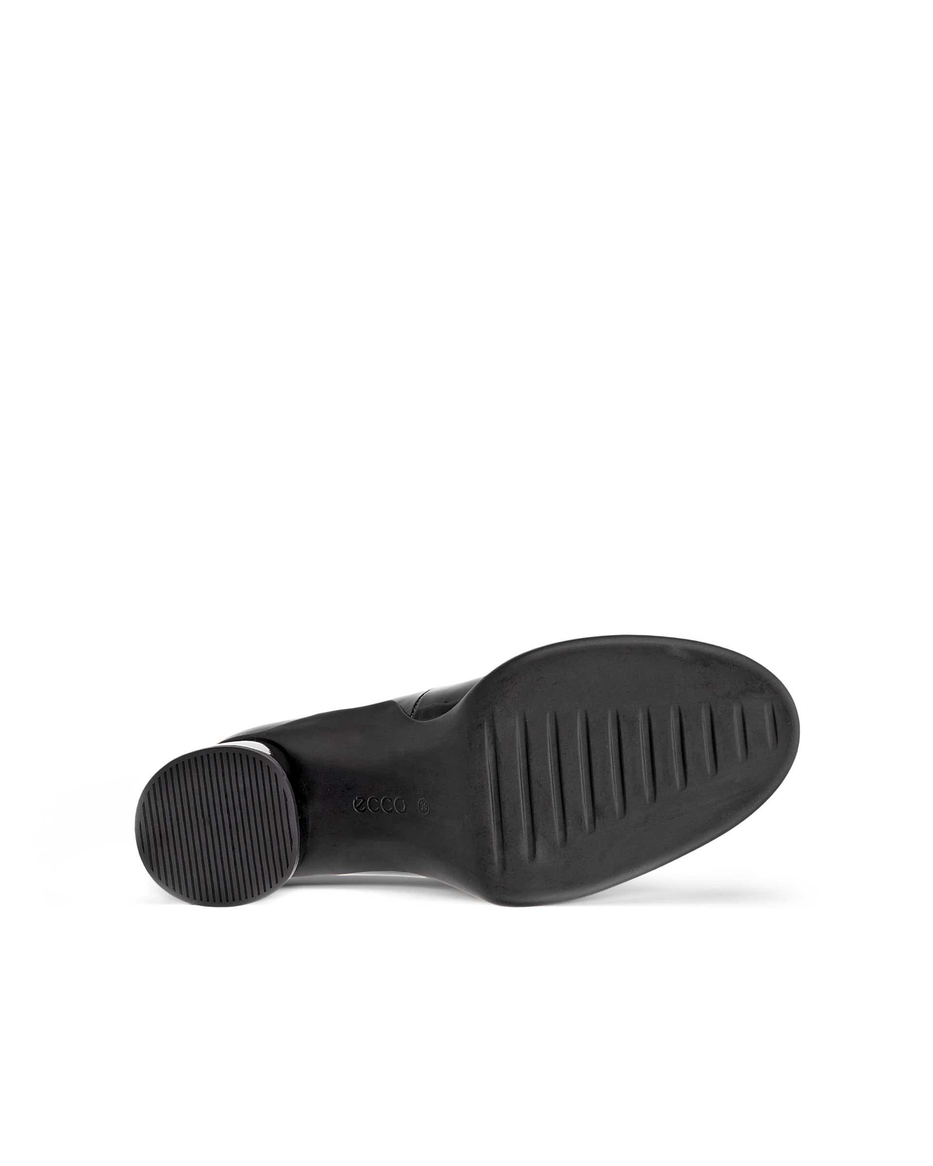 Dámské kožené lodičky na blokovém podpatku ECCO® Sculpted Lx 55 - Černá - Sole