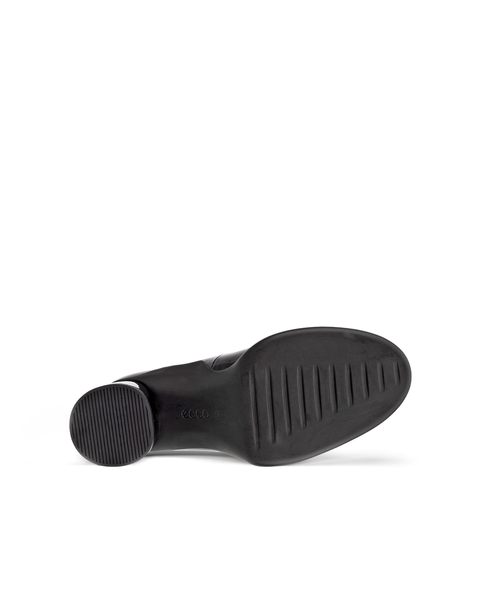 Naisten ECCO® Sculpted Lx 55 kiilakorkoinen avokas nahkaa - Musta - Sole