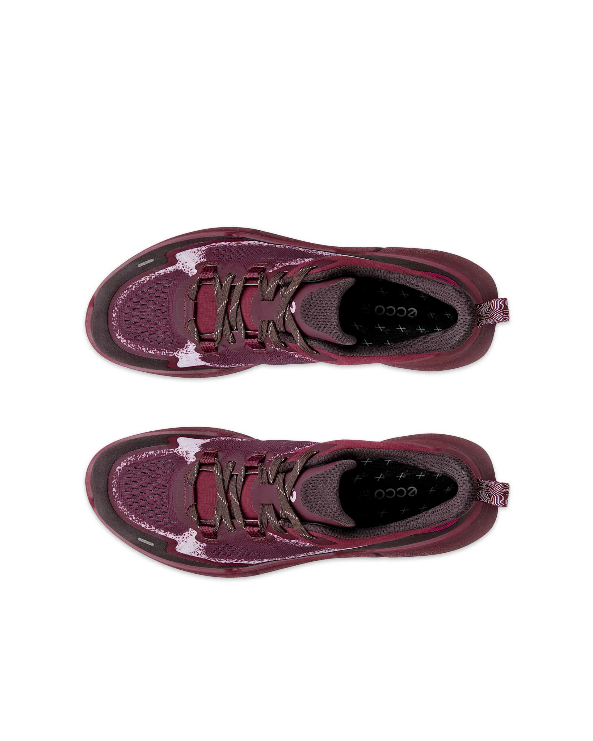 ECCO® BIOM 2.2 Damen Textilsneaker - Rot - Top left pair