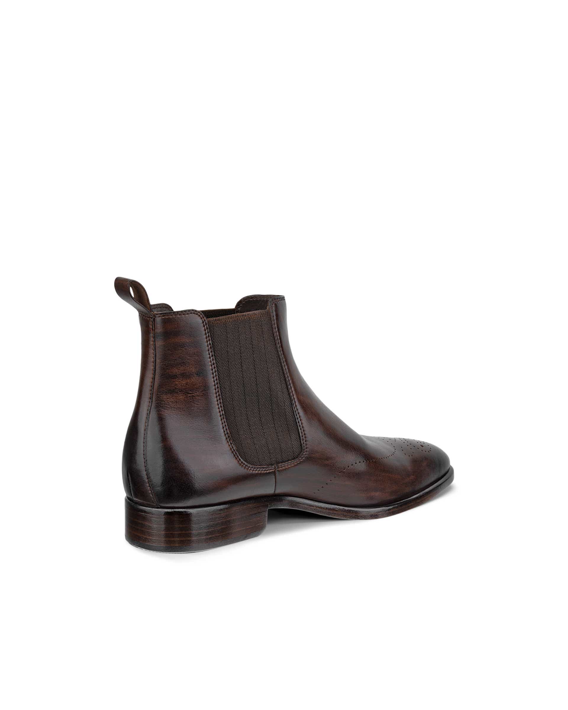 Botas Chelsea couro homem ECCO® VITRUS MONDIAL - Castanho - Back