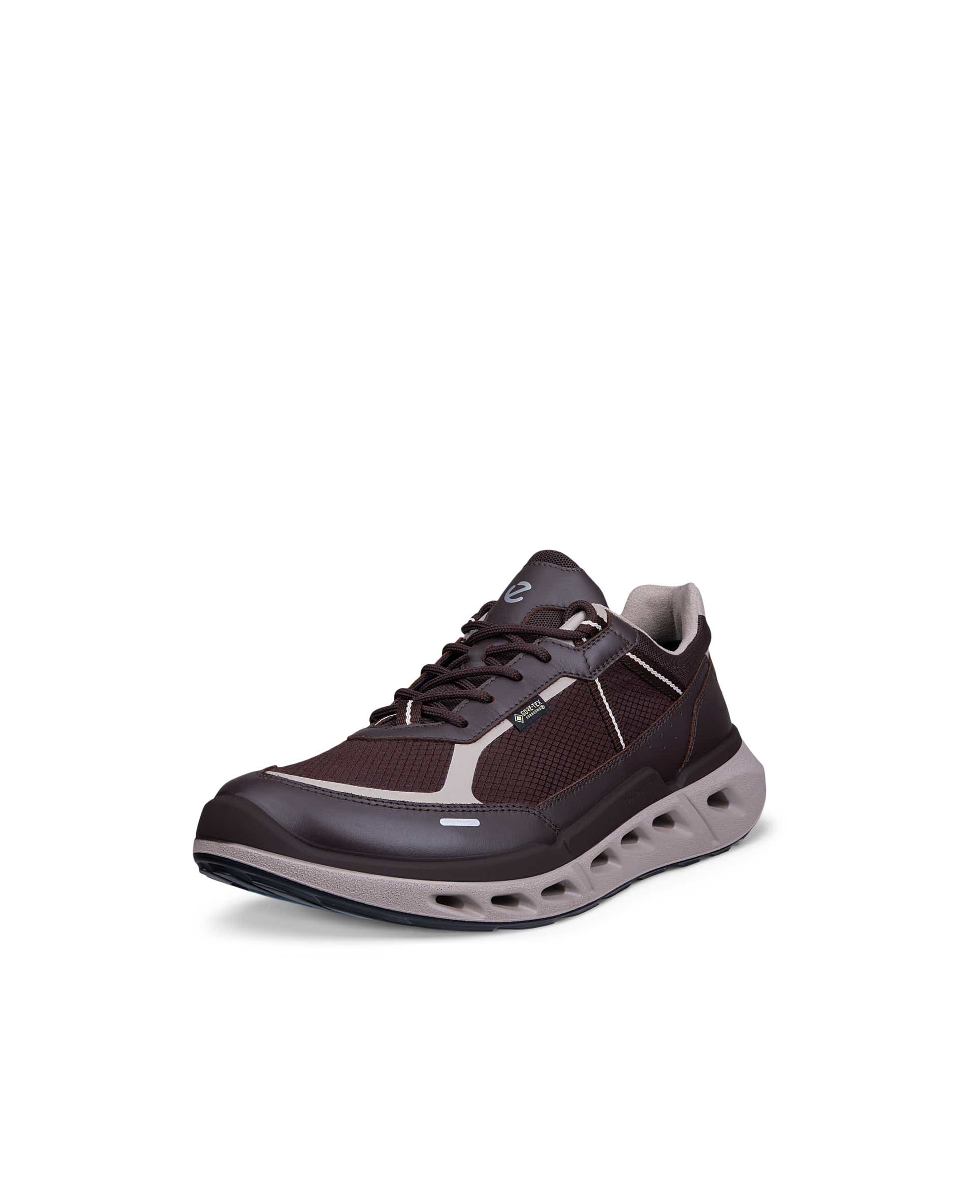 ECCO® BIOM 720 Gore-Tex sneaker i læder til herrer - Brun - Main