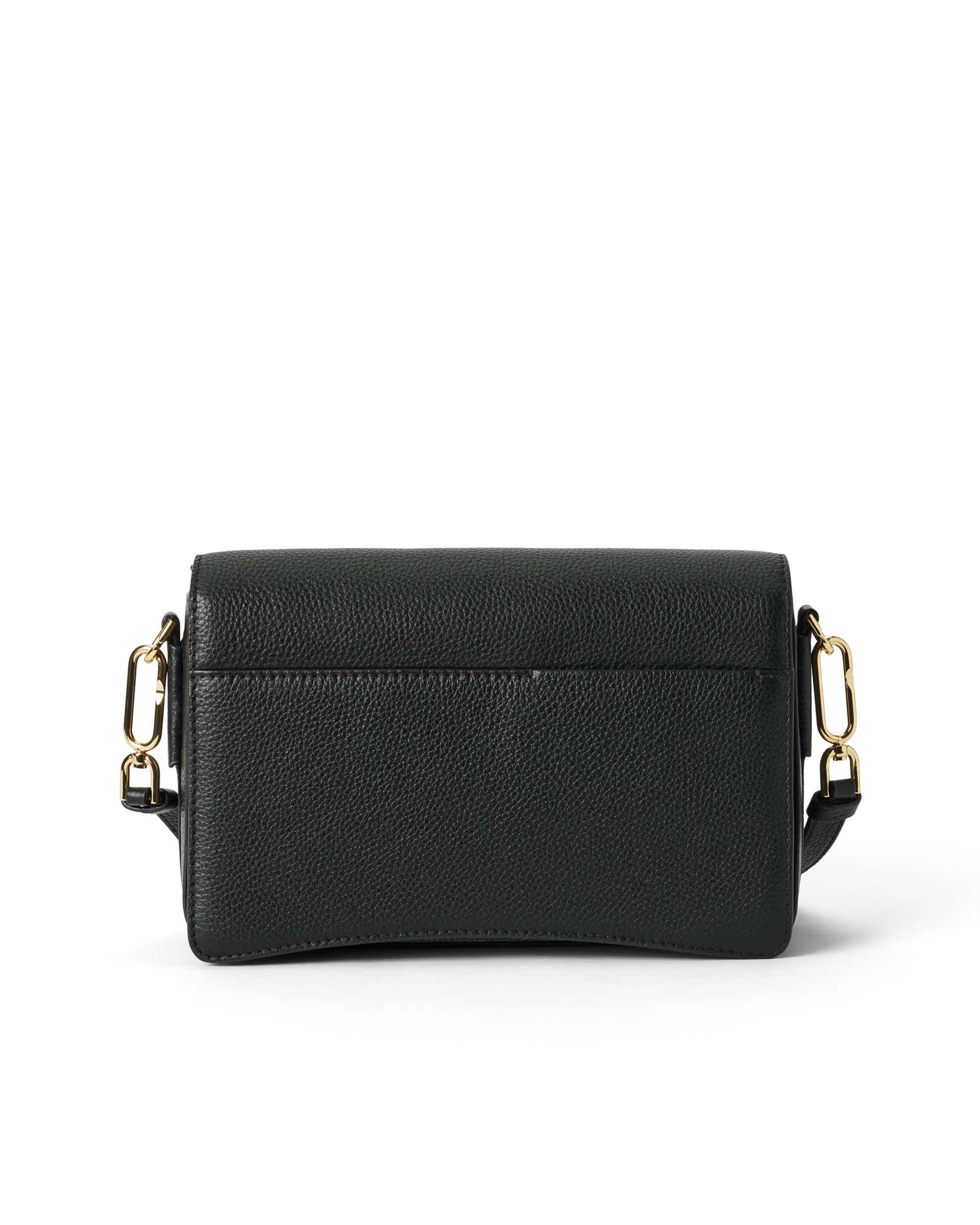 Skórzana torebka przez ramię ECCO® Pinch Bag - Czarny - Back