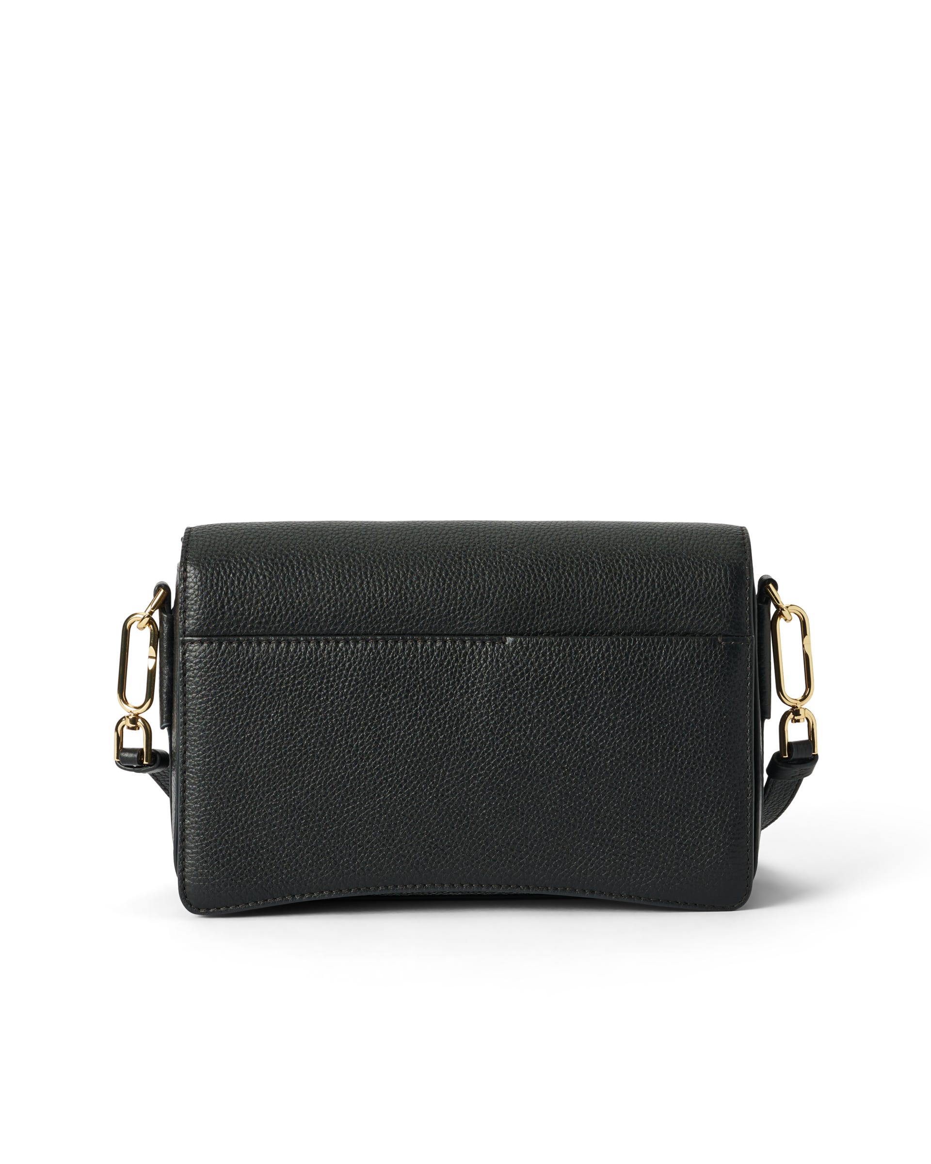 Skórzana torebka przez ramię ECCO® Pinch Bag - Czarny - Back