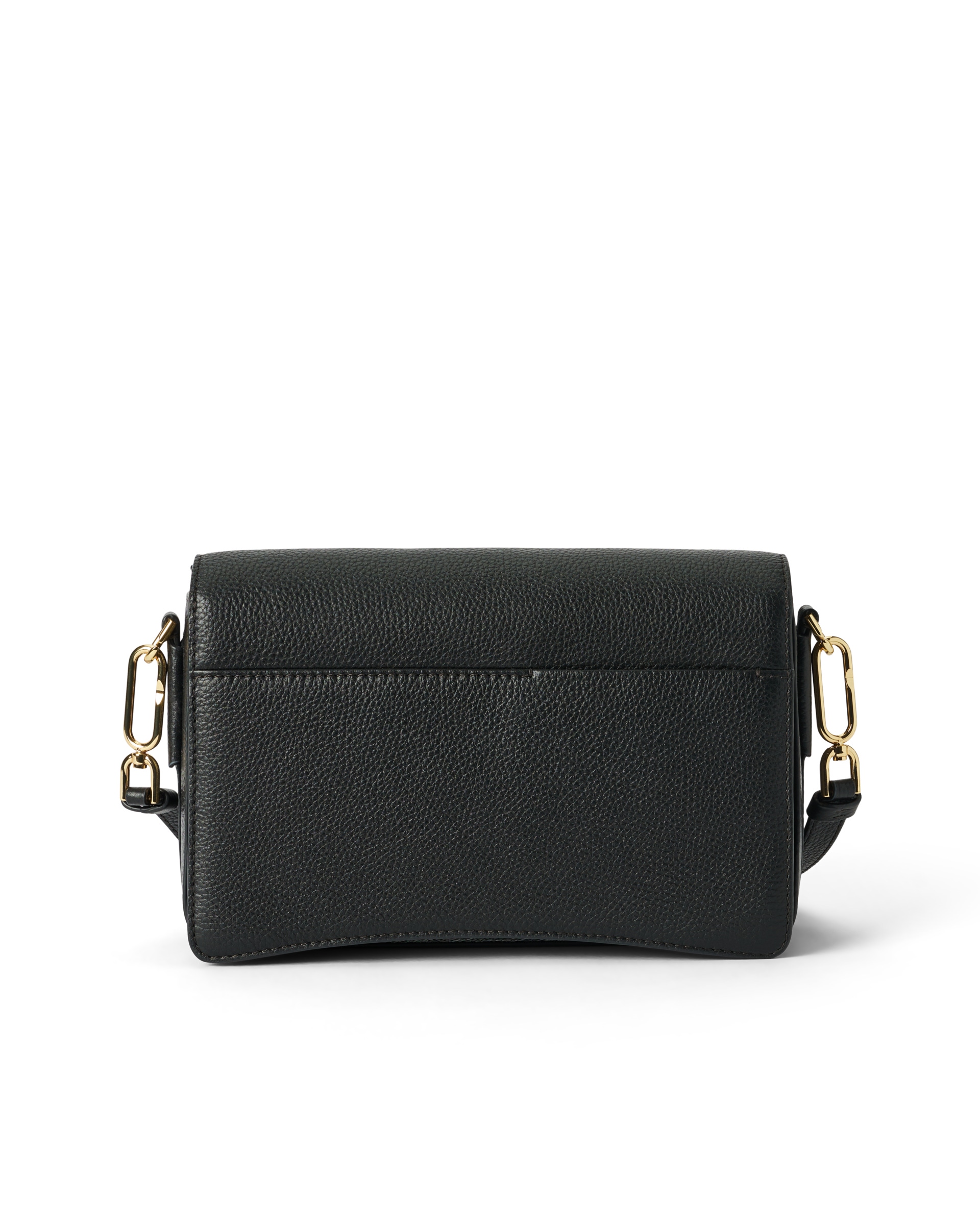 ECCO® Pinch Bag kožna torba preko ramena - Crna - Back