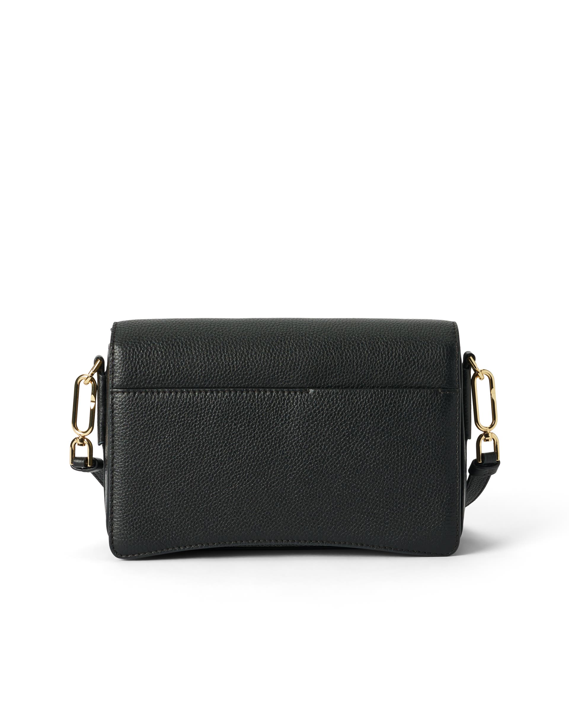 Skórzana torebka przez ramię ECCO® Pinch Bag - Czarny - Back