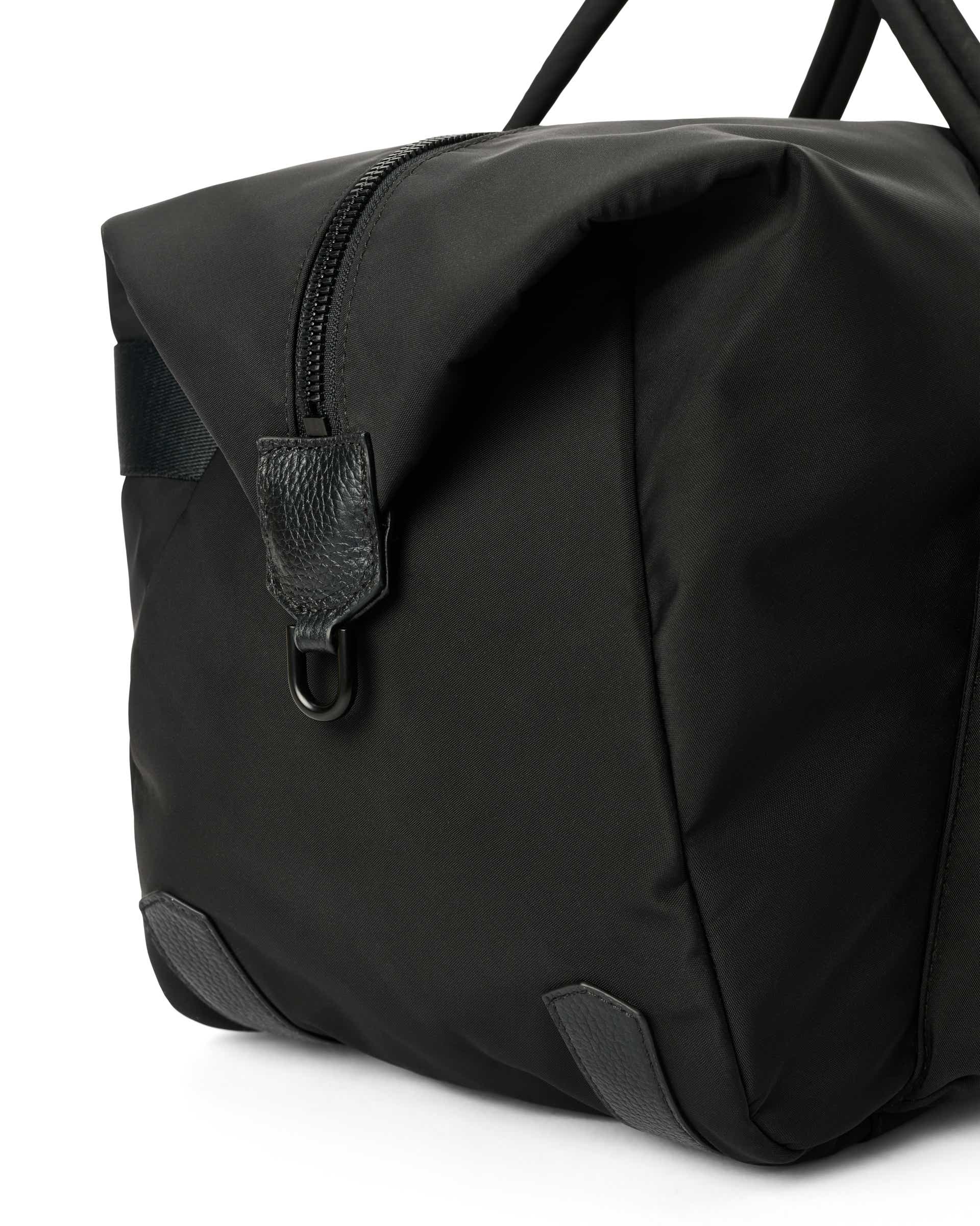 ECCO® Voyager - Leather Travel 48hr Weekender Bag - Black - Detail-1