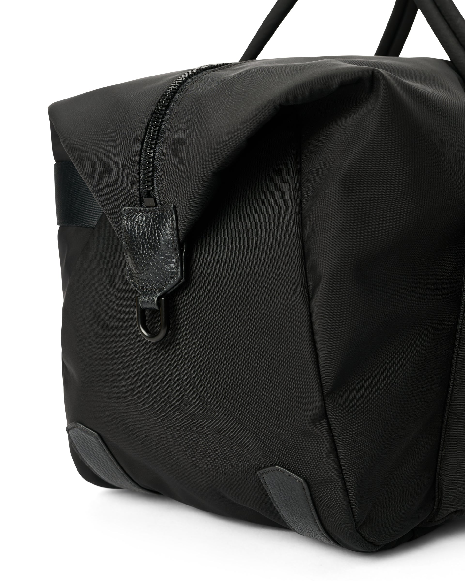 Usnjena športna torba ECCO® Voyager - Črna - Detail-1