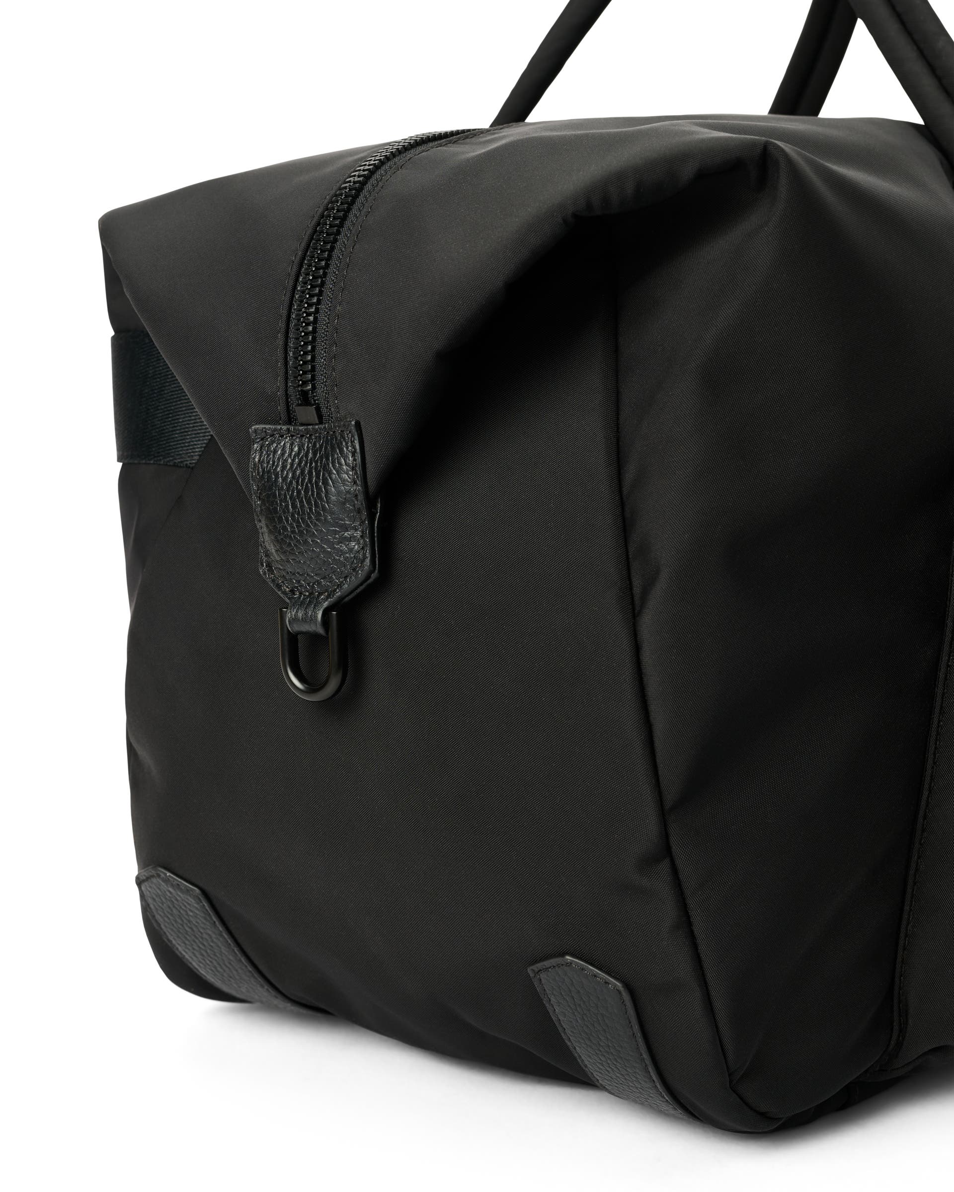 ECCO® Voyager - Leather Travel 48hr Weekender Bag - Black - Detail-1