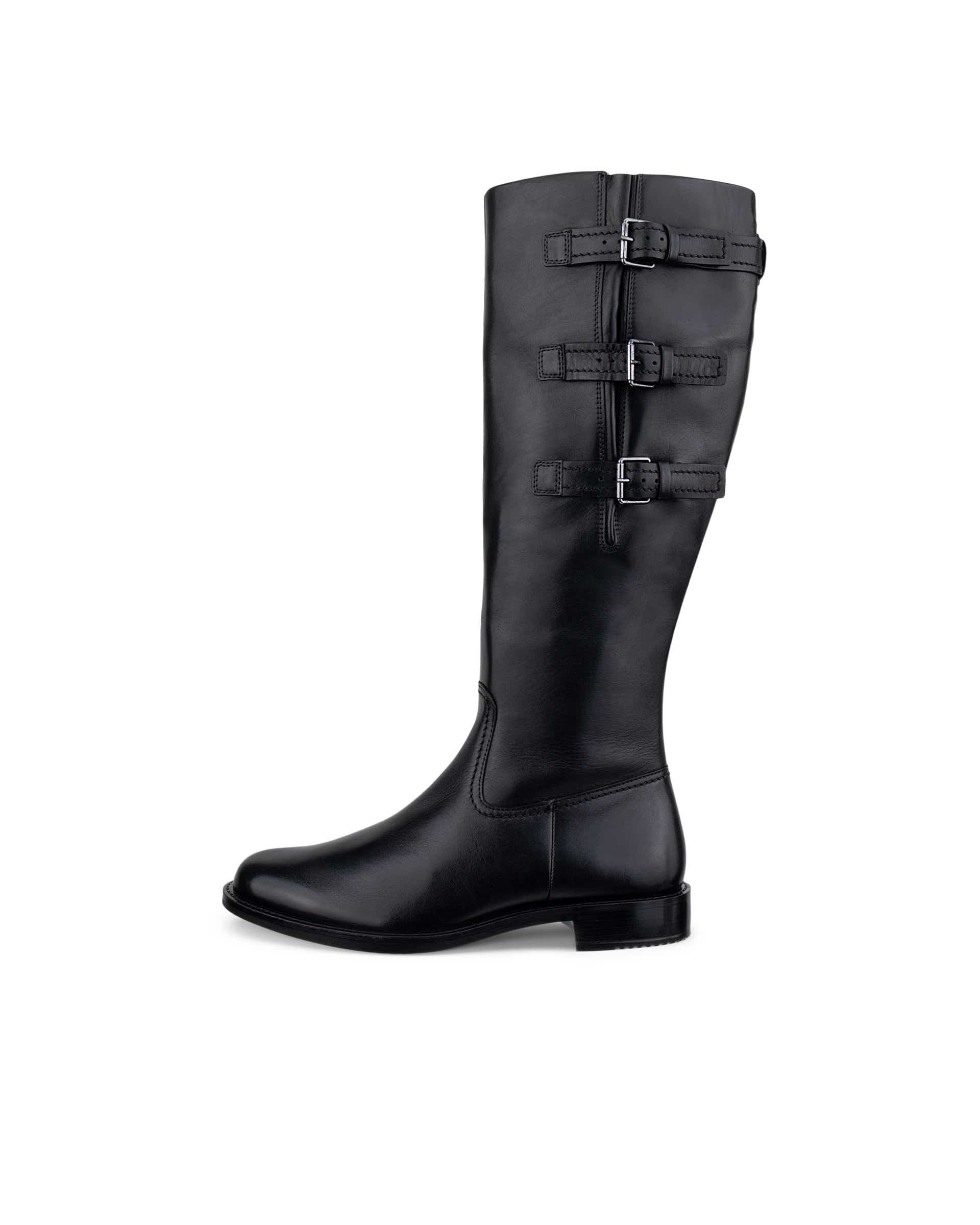 Women's ECCO® SARTORELLE 25 Leather Boot - Black - Outside