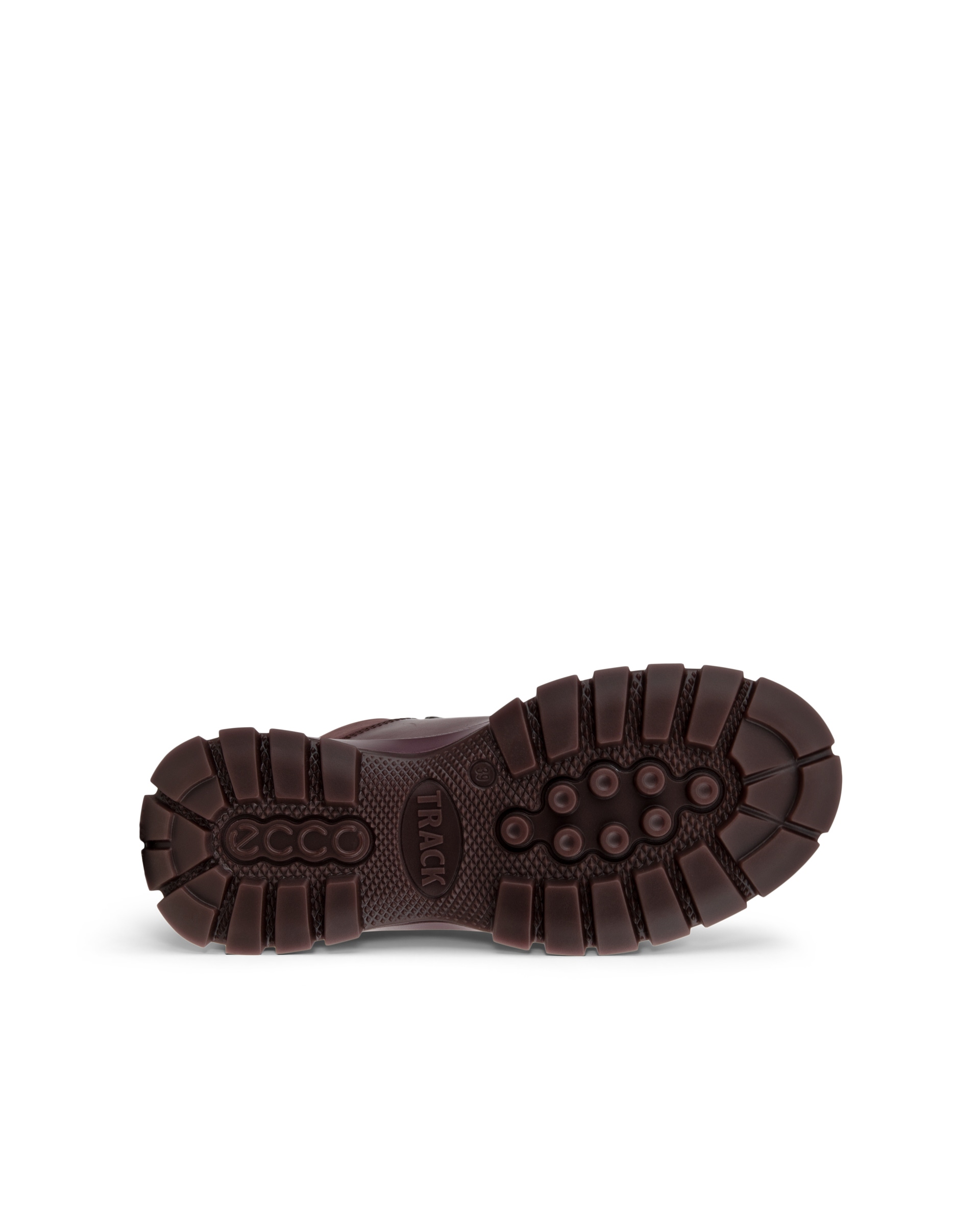 ECCO® Track 30 bottes de pluie en cuir à lacet pour femme - Violet - Sole