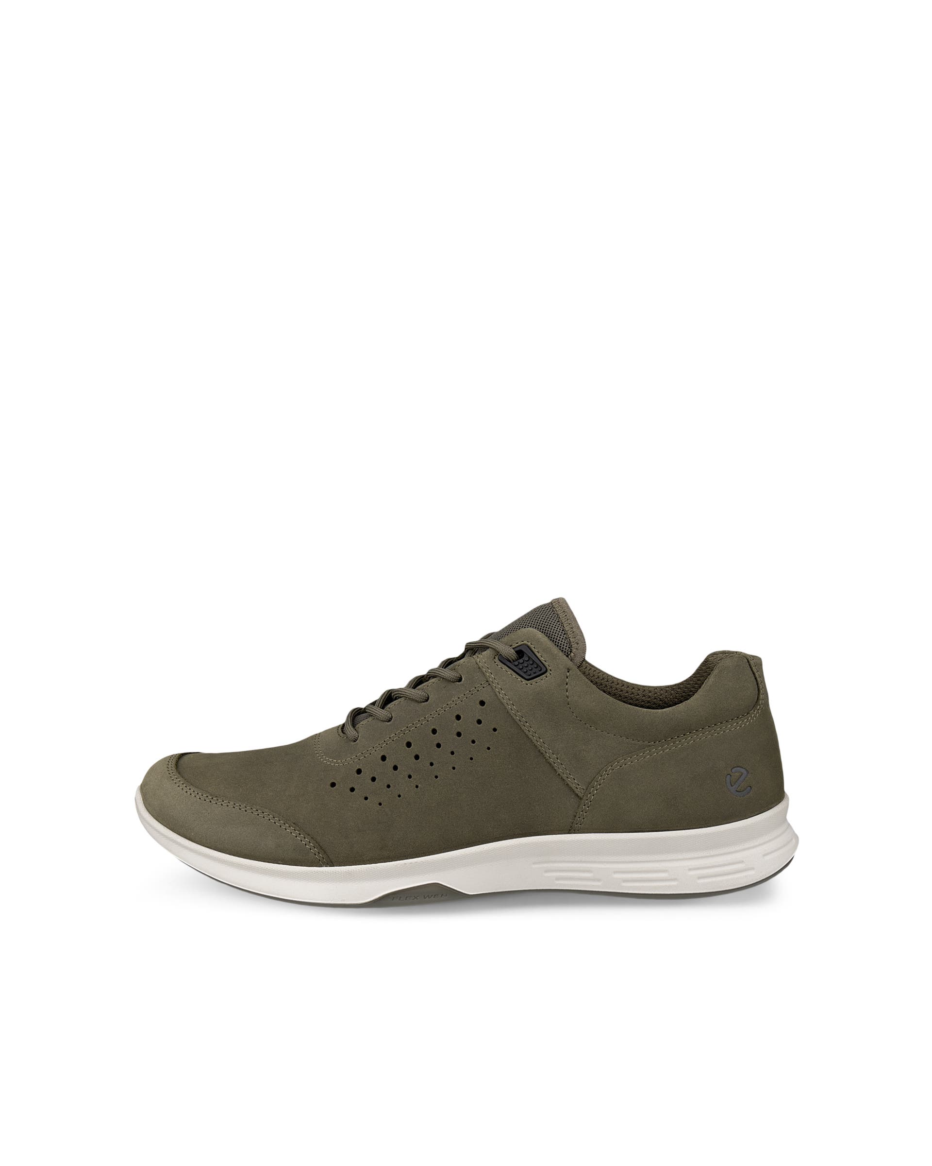 Men's ECCO® Exceed Nubuck Shoe - Green - Outside