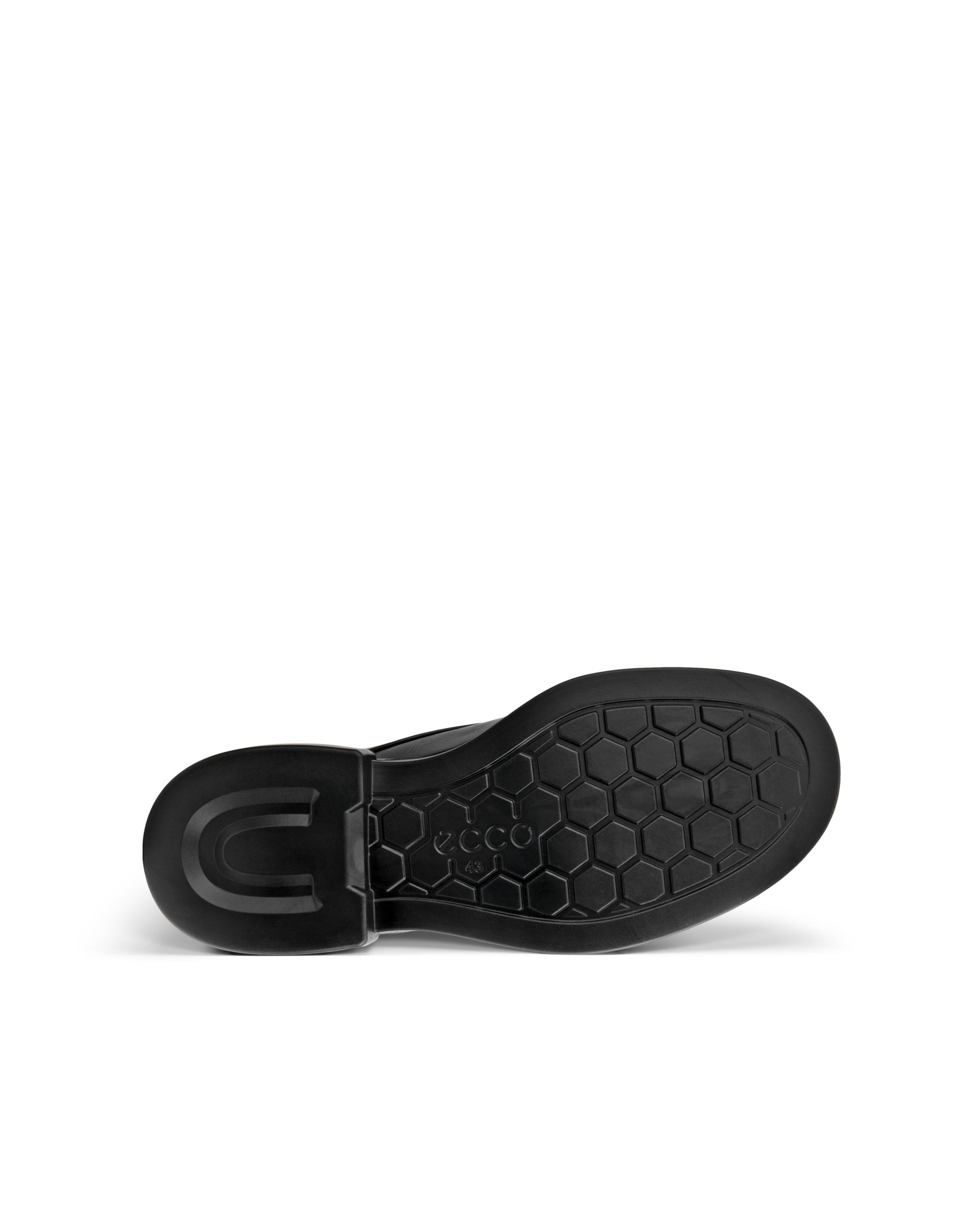 Men's ECCO® Metropole Seoul Leather Derby Shoe - Black - Sole