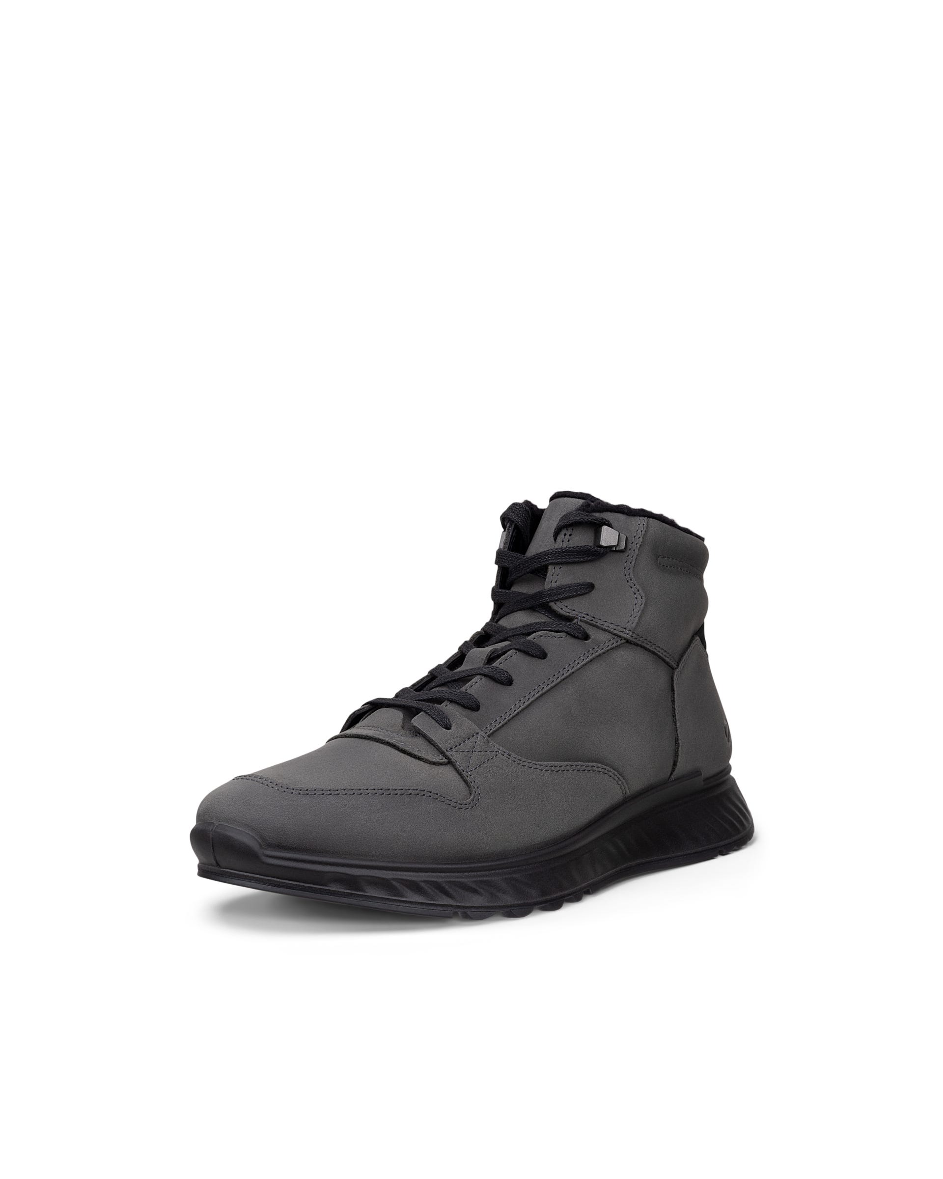 Men's ECCO® EXOSTRIDE Nubuck Boot - Grey - Main