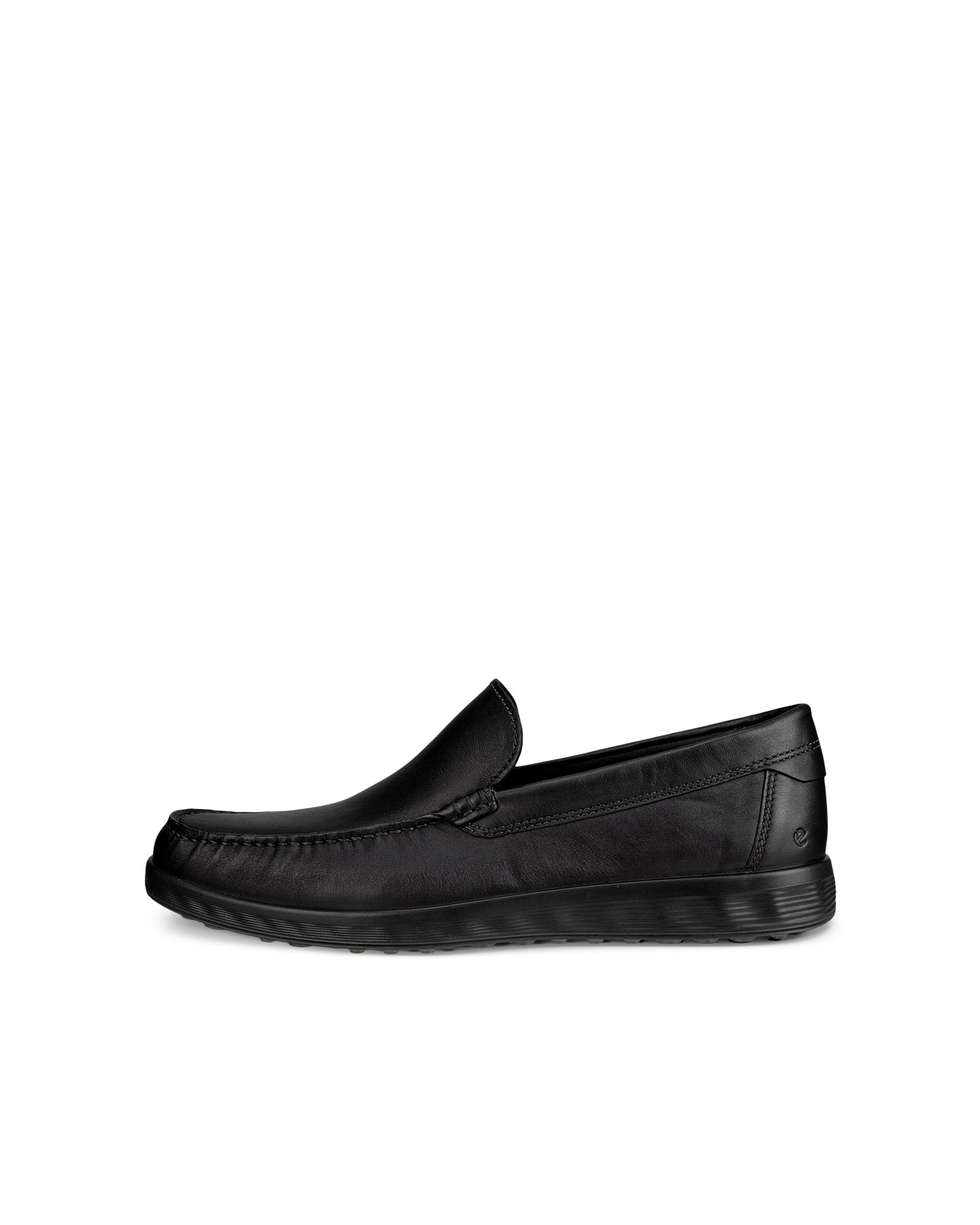 ECCO® S Lite Moc mocassins en cuir pour homme - Noir - Outside