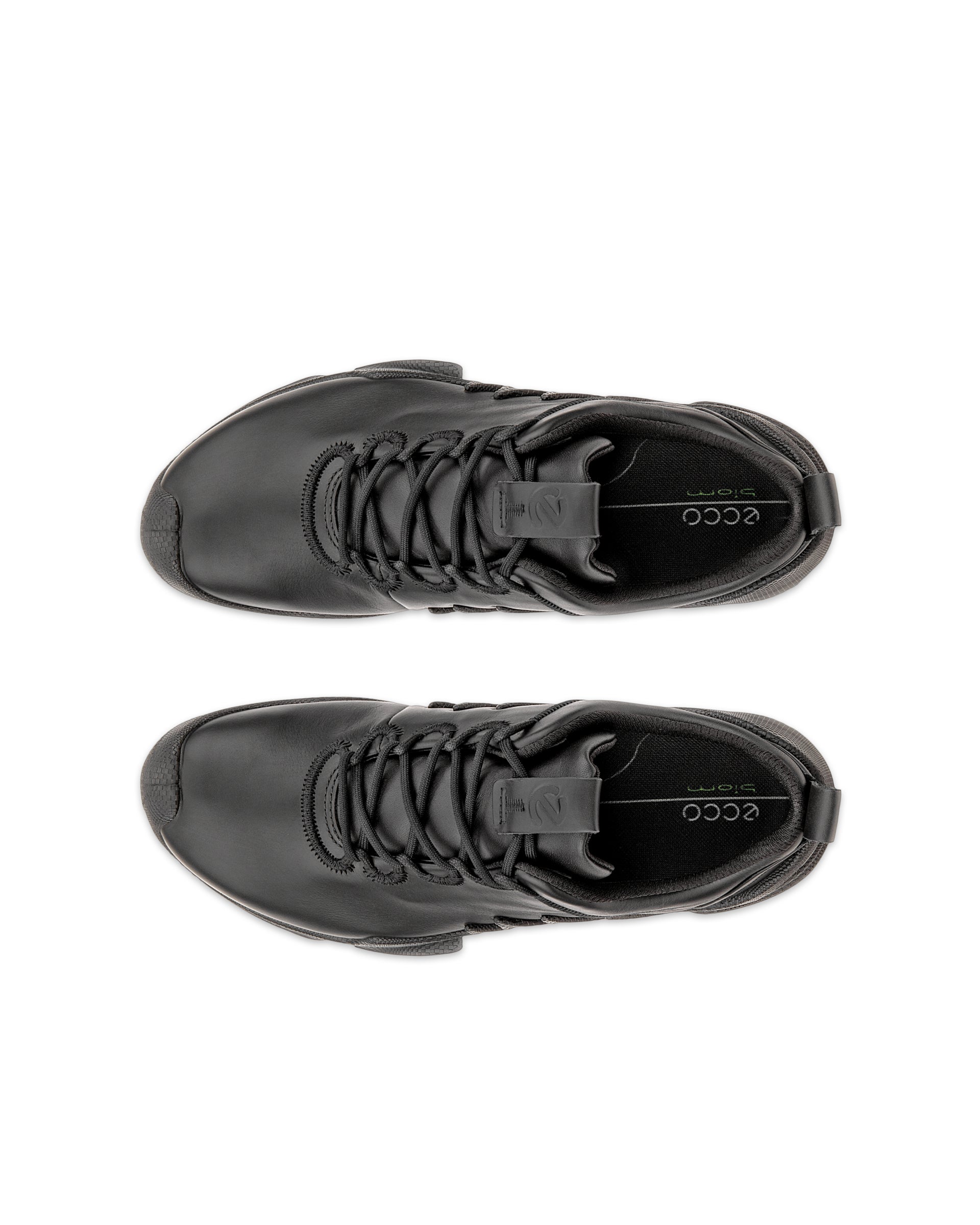 Pánska kožená obuv ECCO® Biom AEX  - Čierna - Top left pair