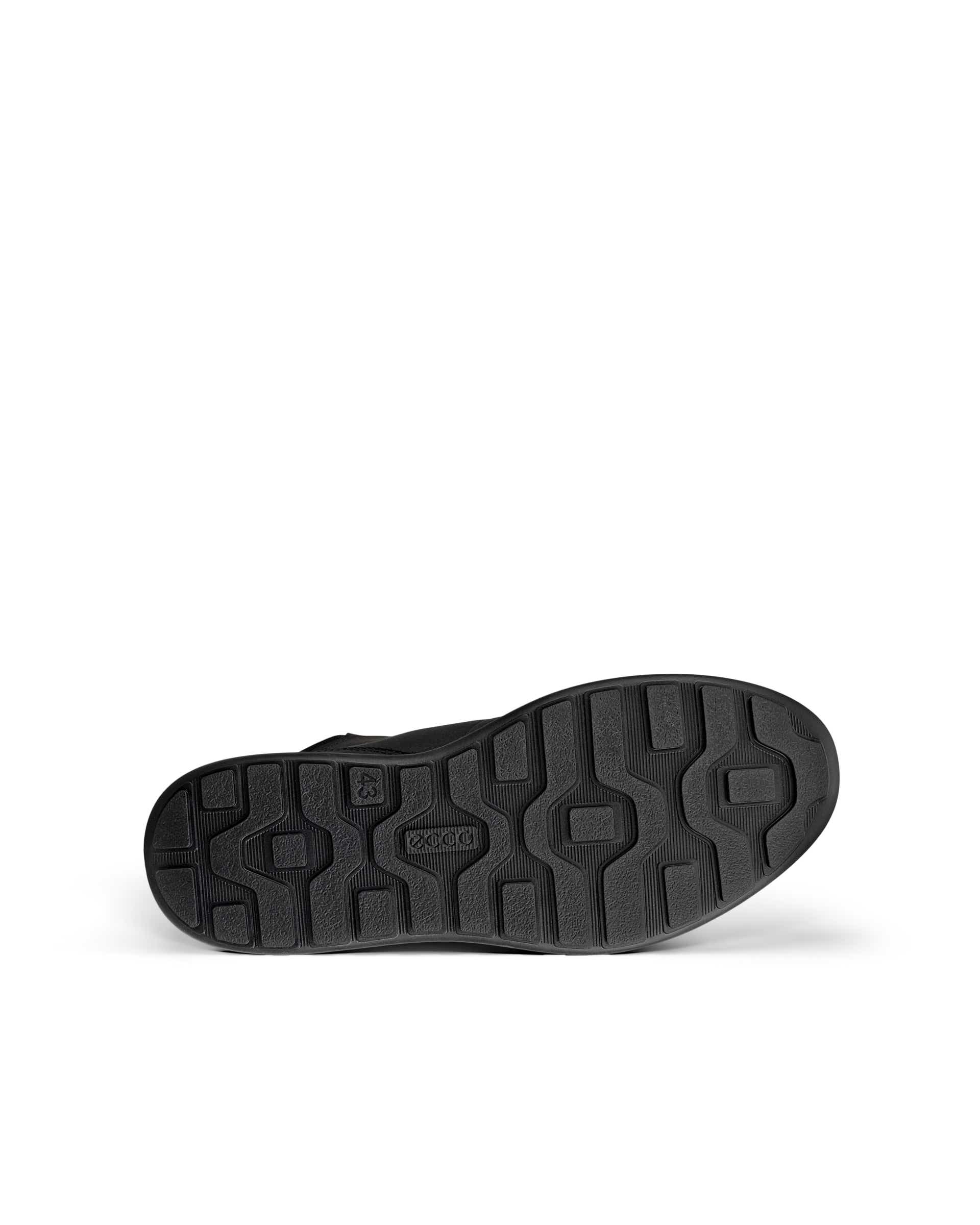 ECCO® Byway 2.0 muške vodootporne gležnjače od nubuka - Crna - Sole
